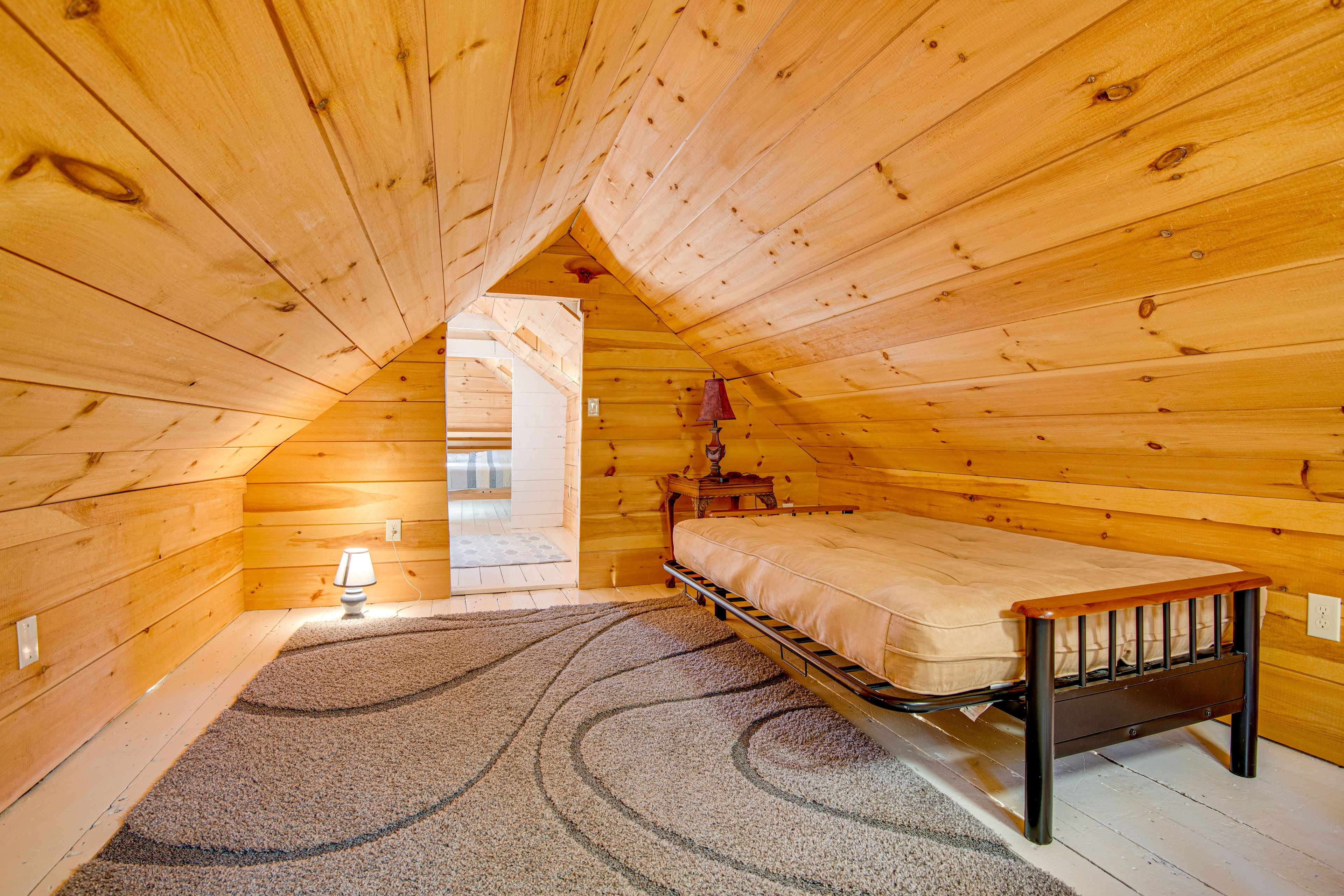 Bedroom 2 | Divided Loft | Twin Bed | Privacy Wall | Upper Floor