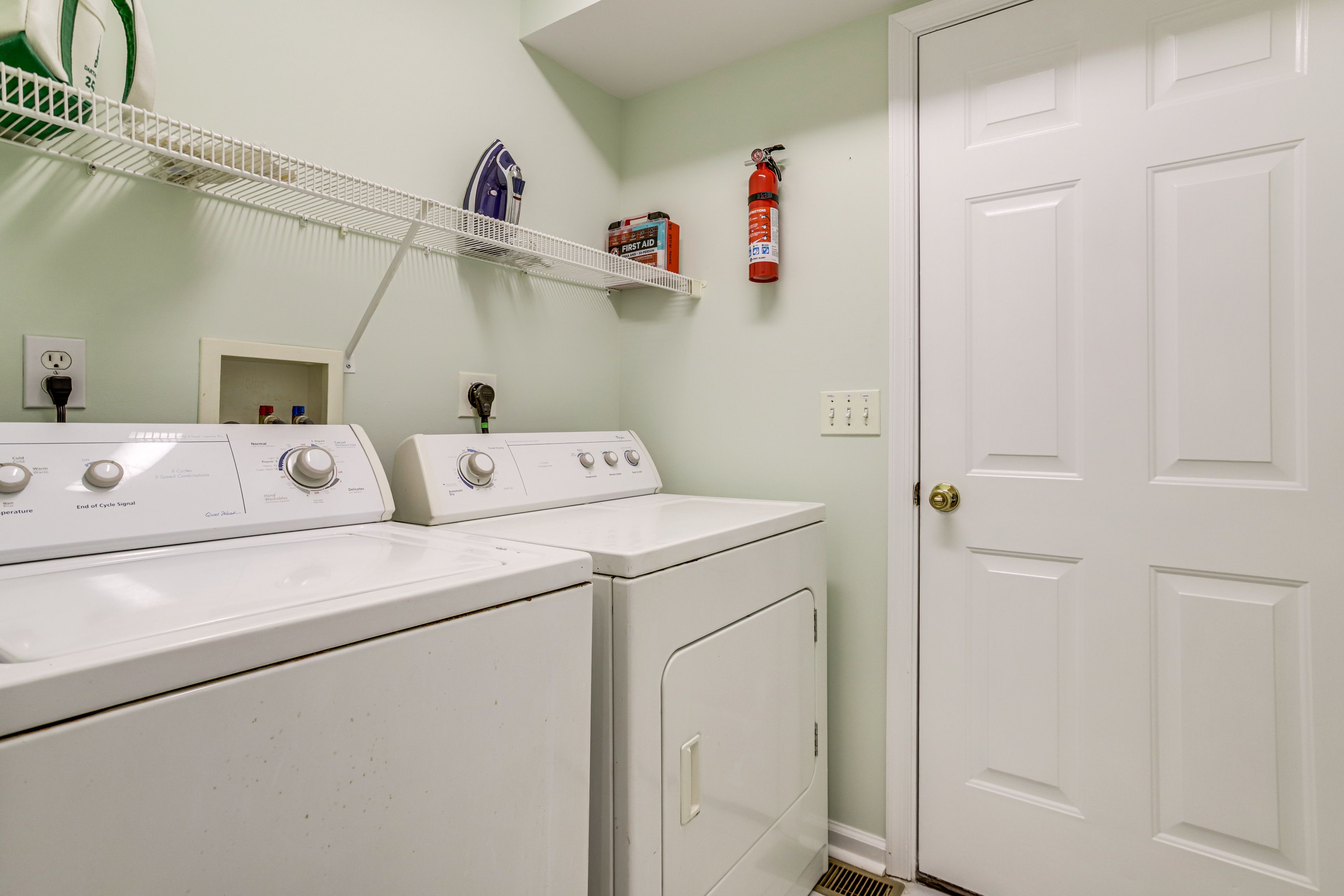 Laundry Area | Washer/Dryer | 1st Floor