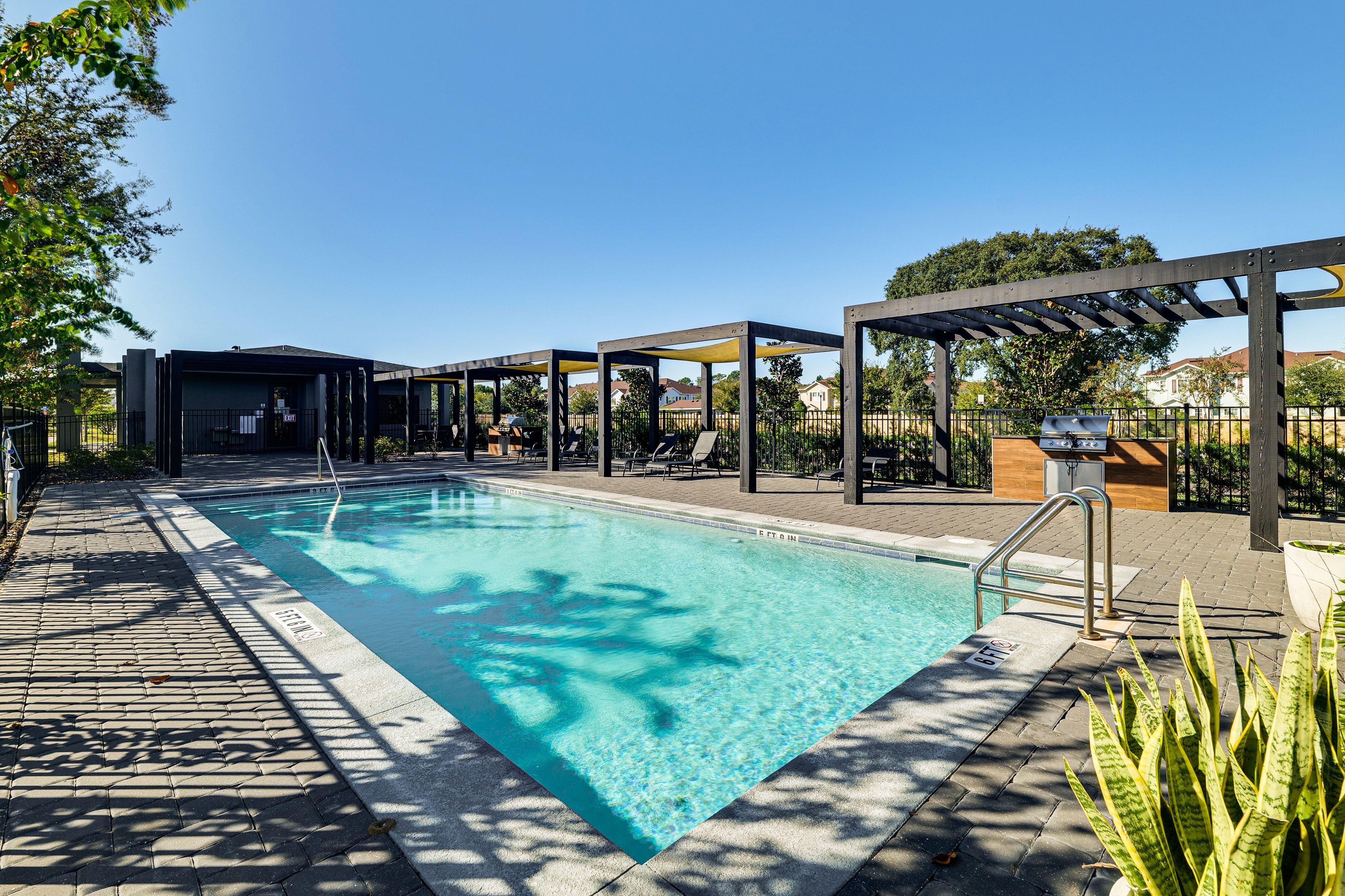 The Hub at Westside | Community Pool & Picnic Area