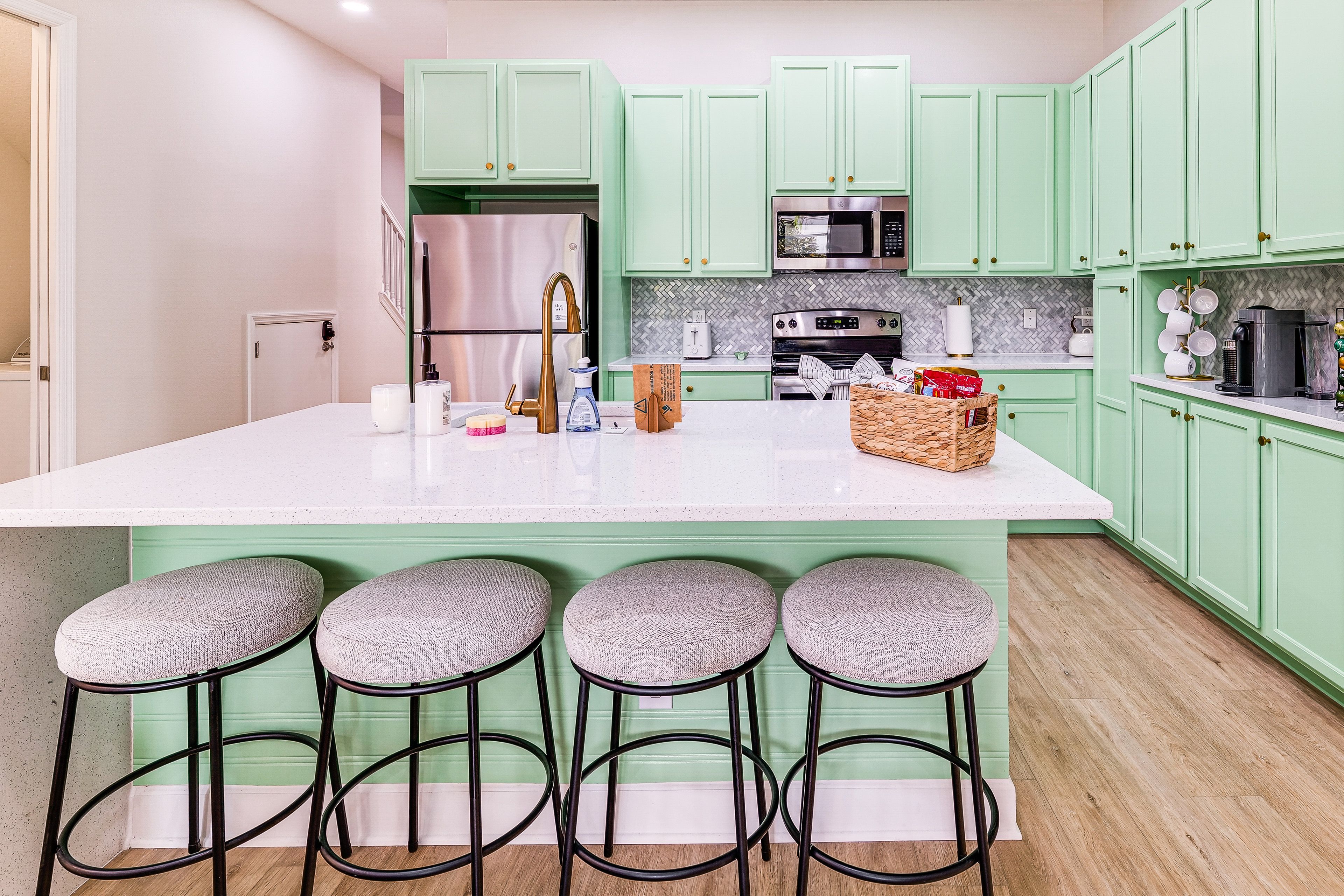 Kitchen | 1st Floor | Cooking Basics | Nespresso Coffee Maker | Microwave