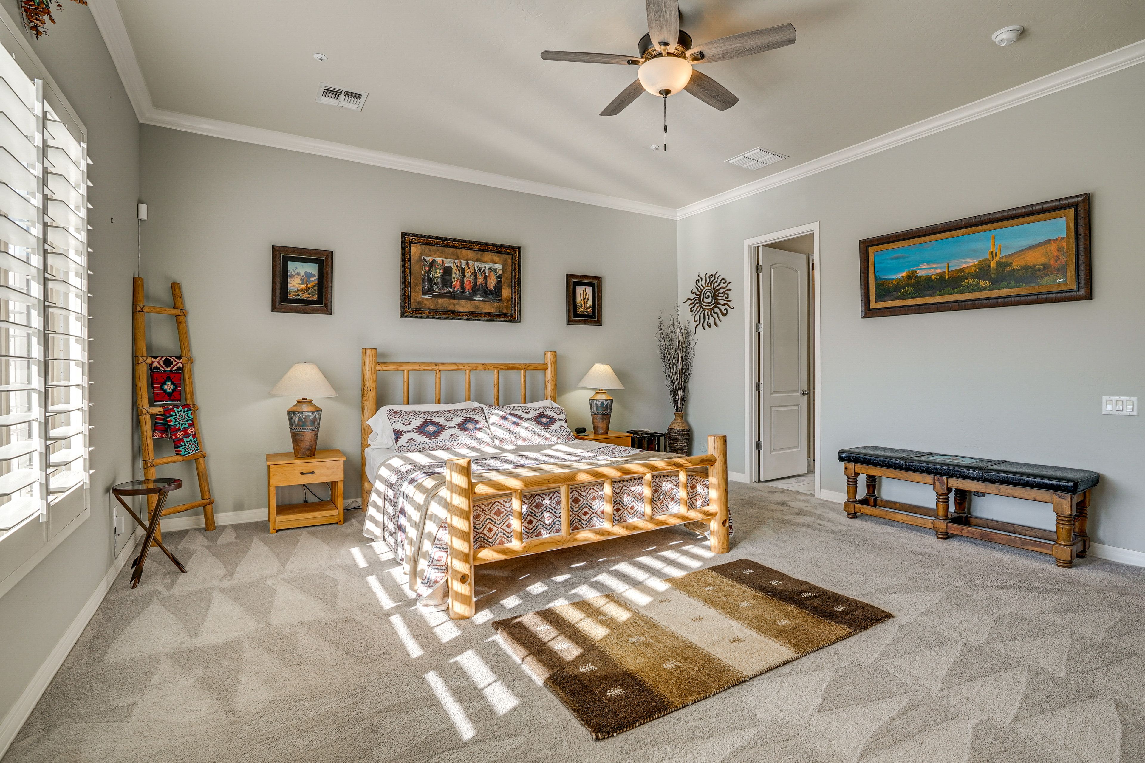 Bedroom 1 | California King Bed | 1st Floor