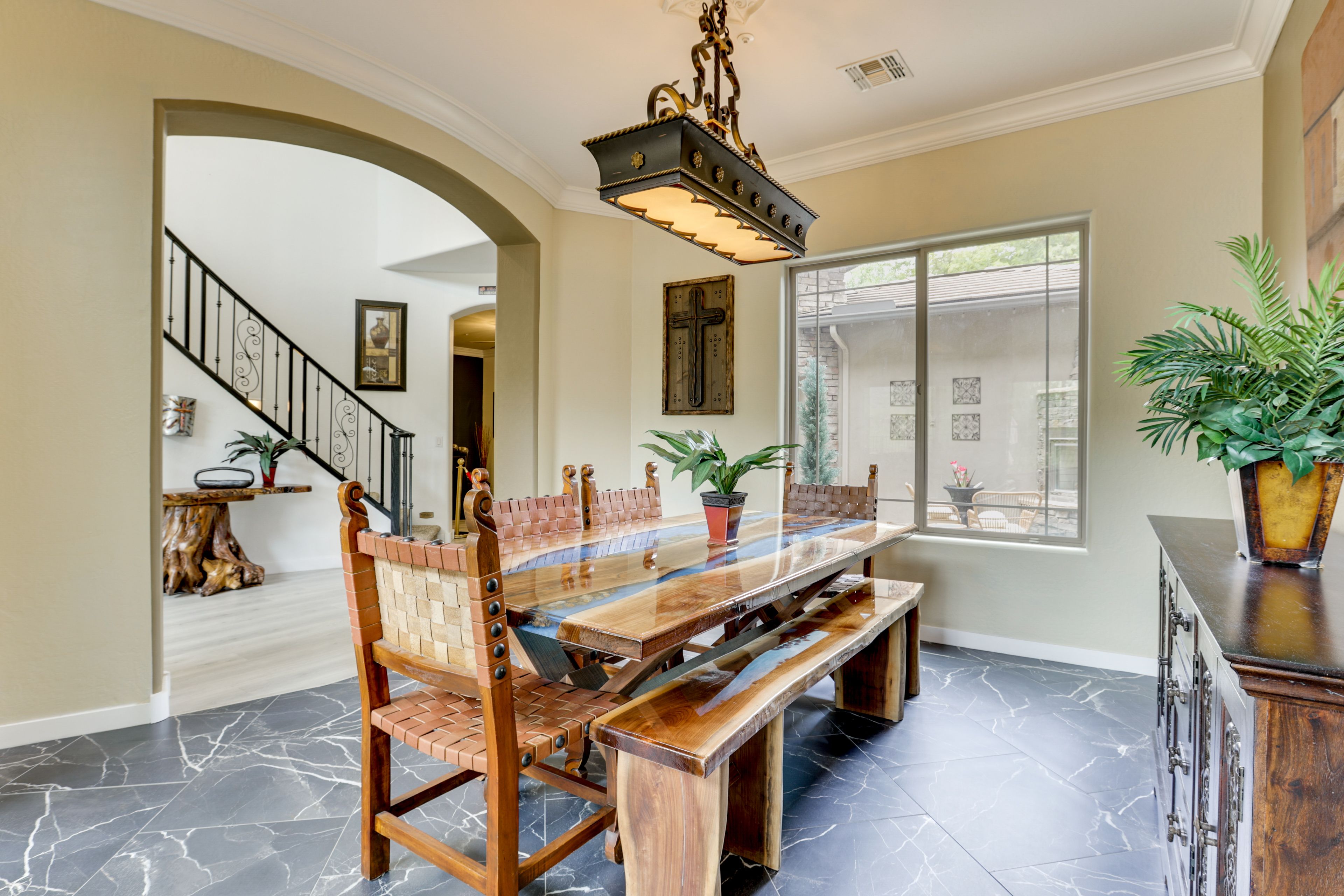 Dining Room | Dishes & Flatware Provided | 1st Floor