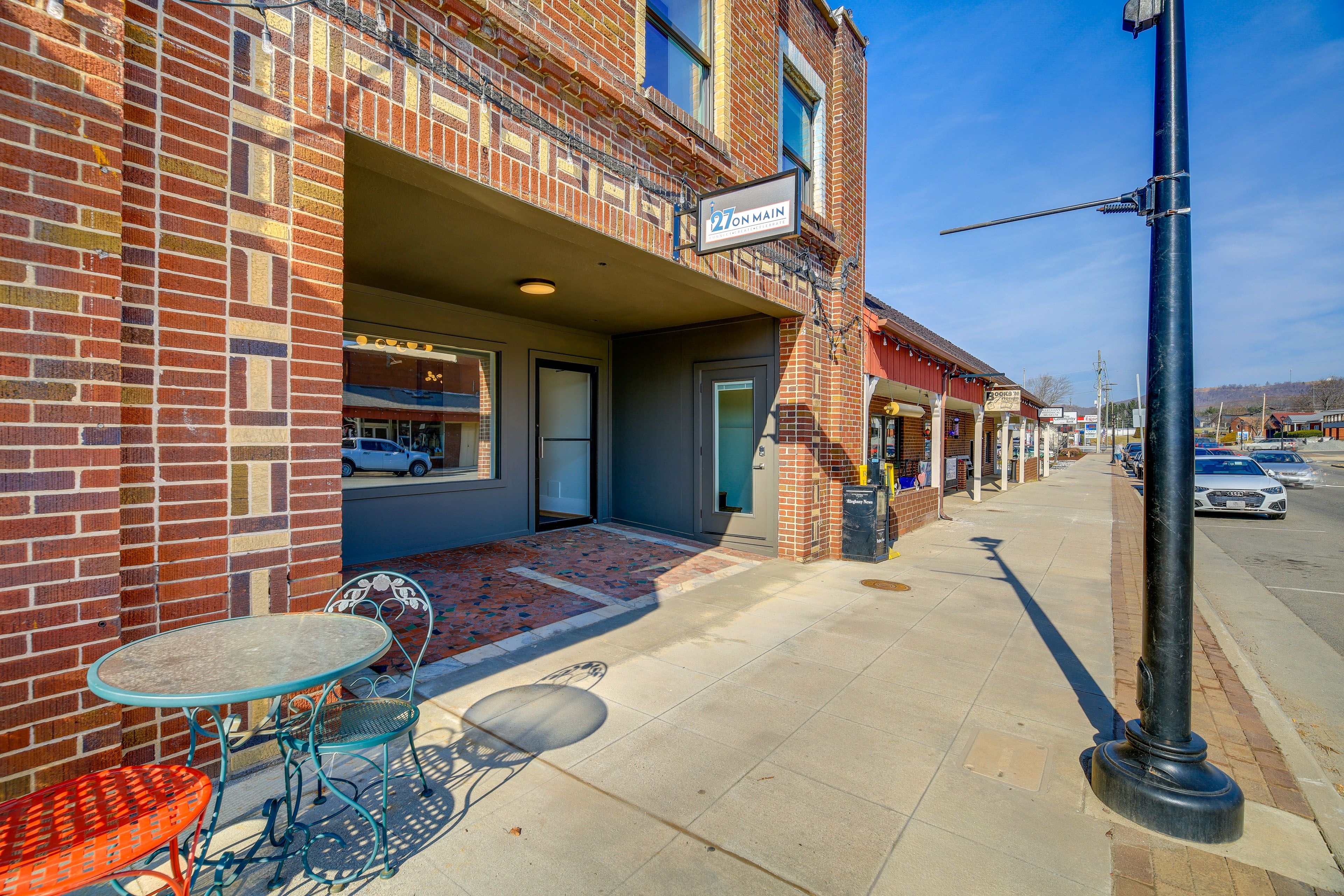 Property Exterior | Free Street Parking | Near Public Lots w/ EV Chargers