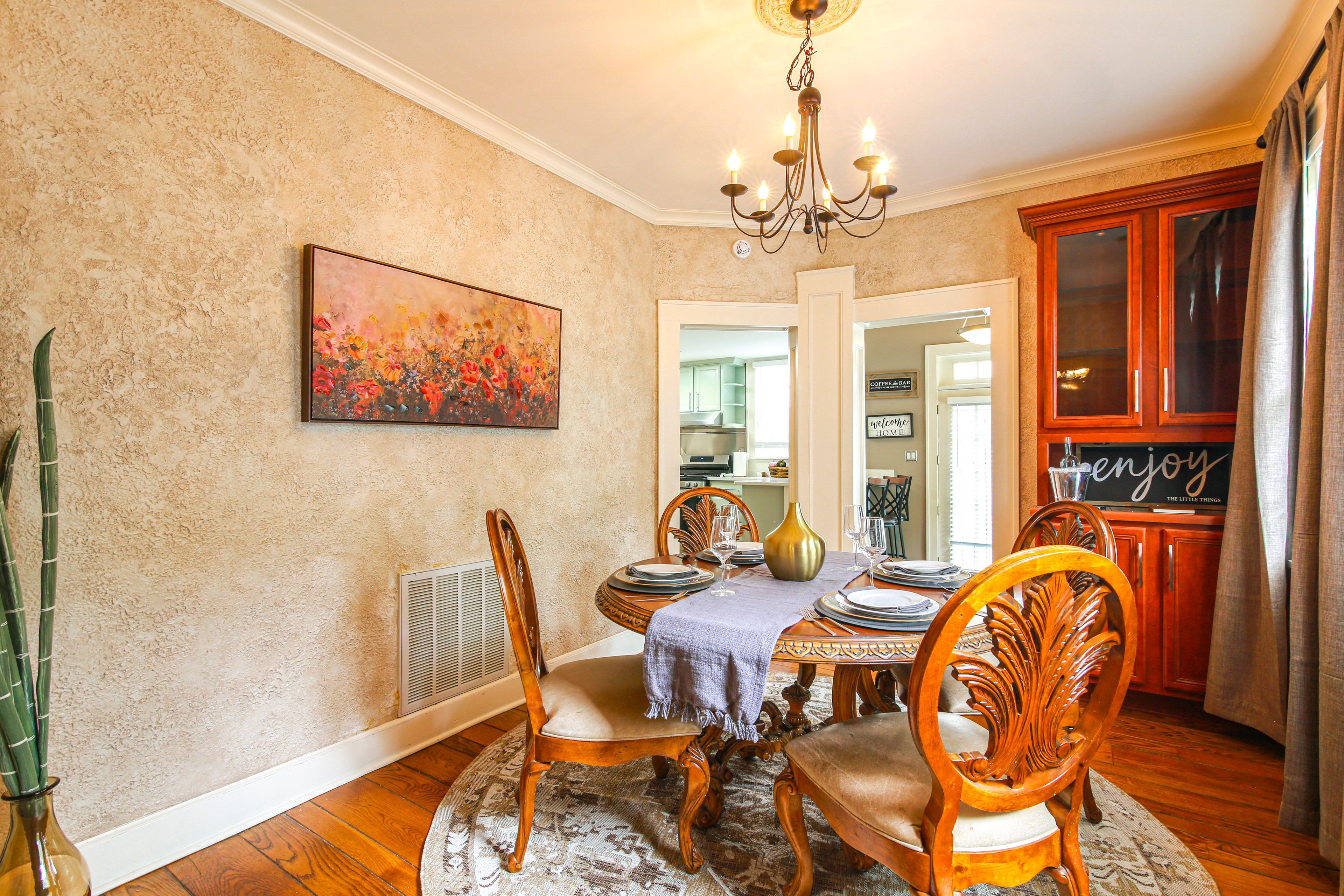 Property Interior | 2-Story Home | Free WiFi | Central A/C & Heating