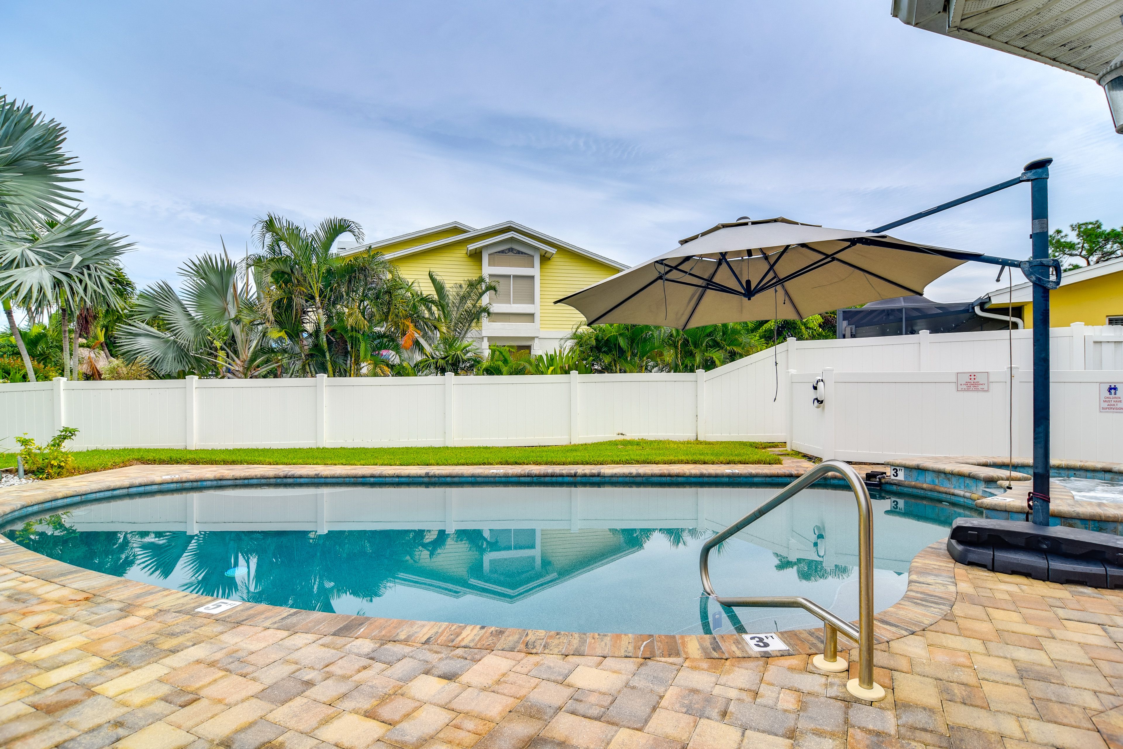 Canal-Front Backyard | Pool | Hot Tub