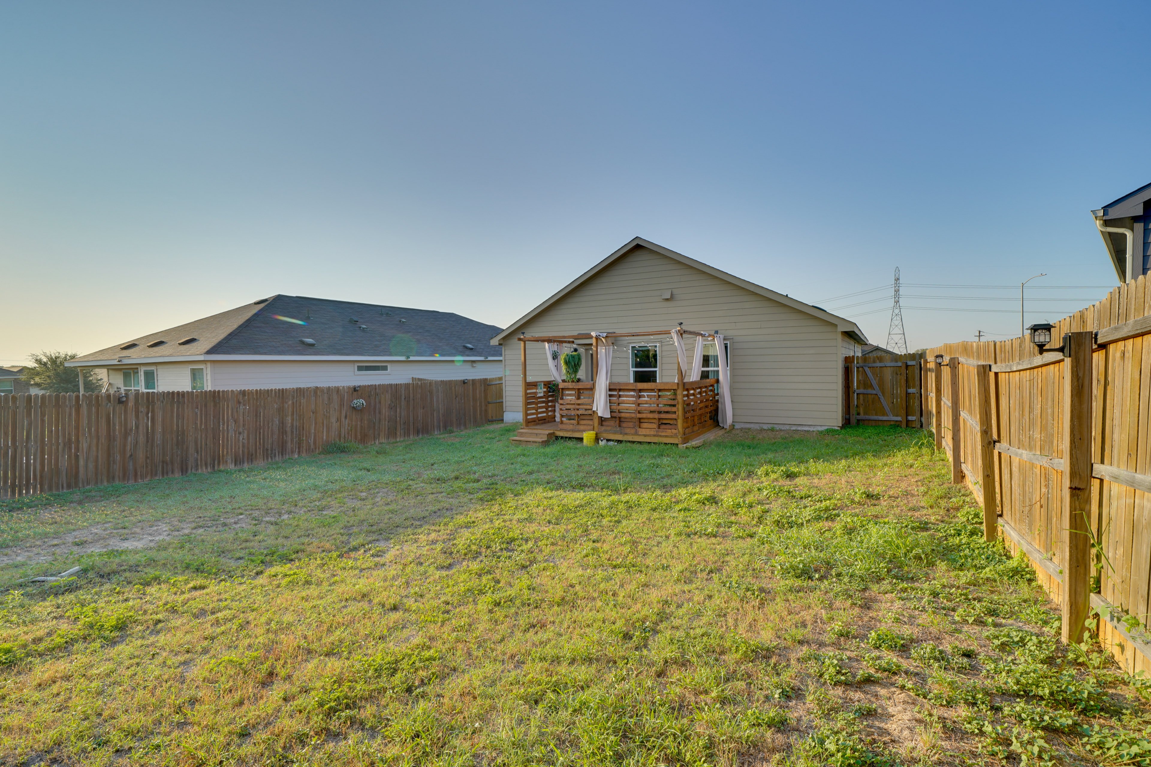 Fully Fenced Backyard | Single-Story Home