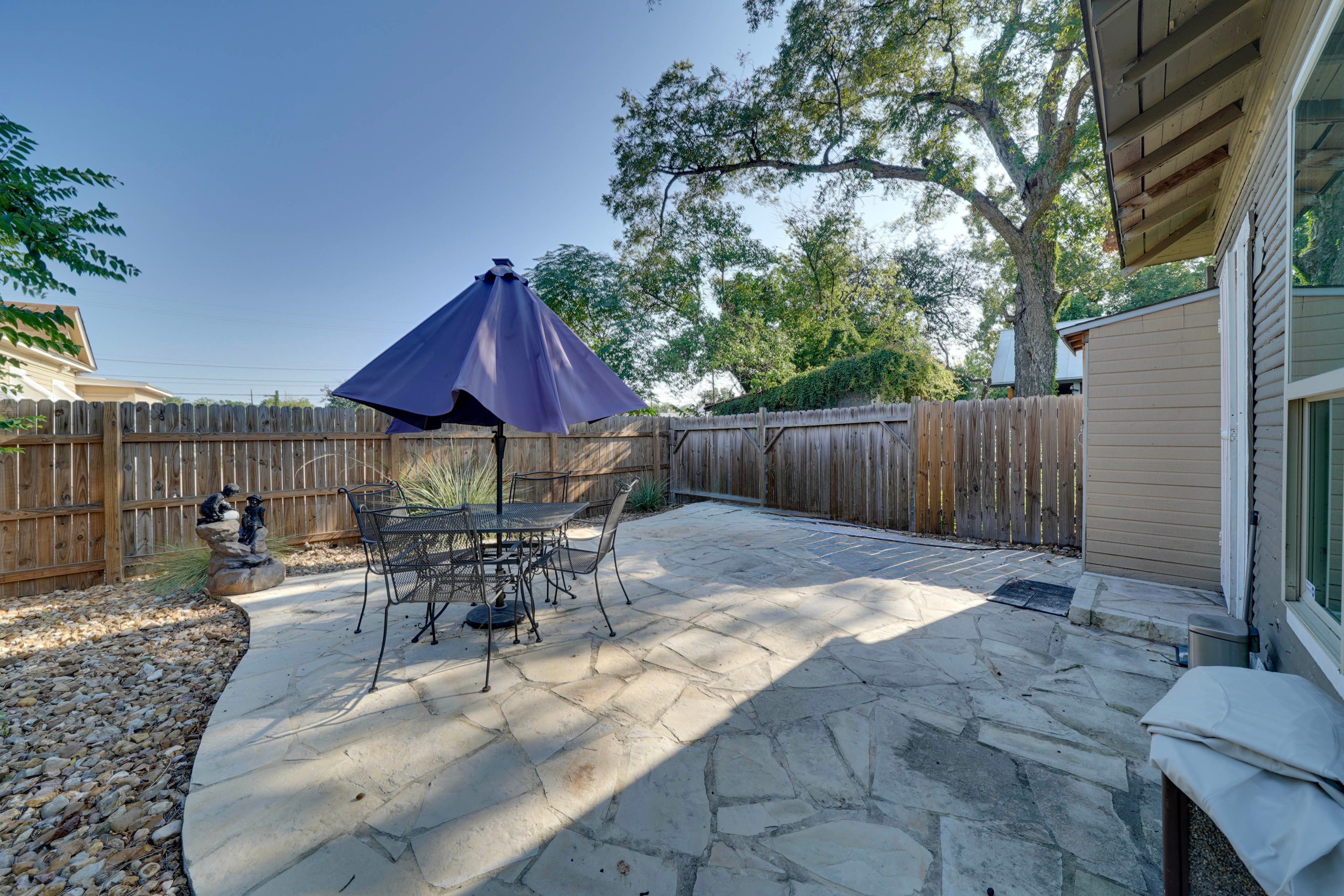 Fenced Backyard w/ Patio