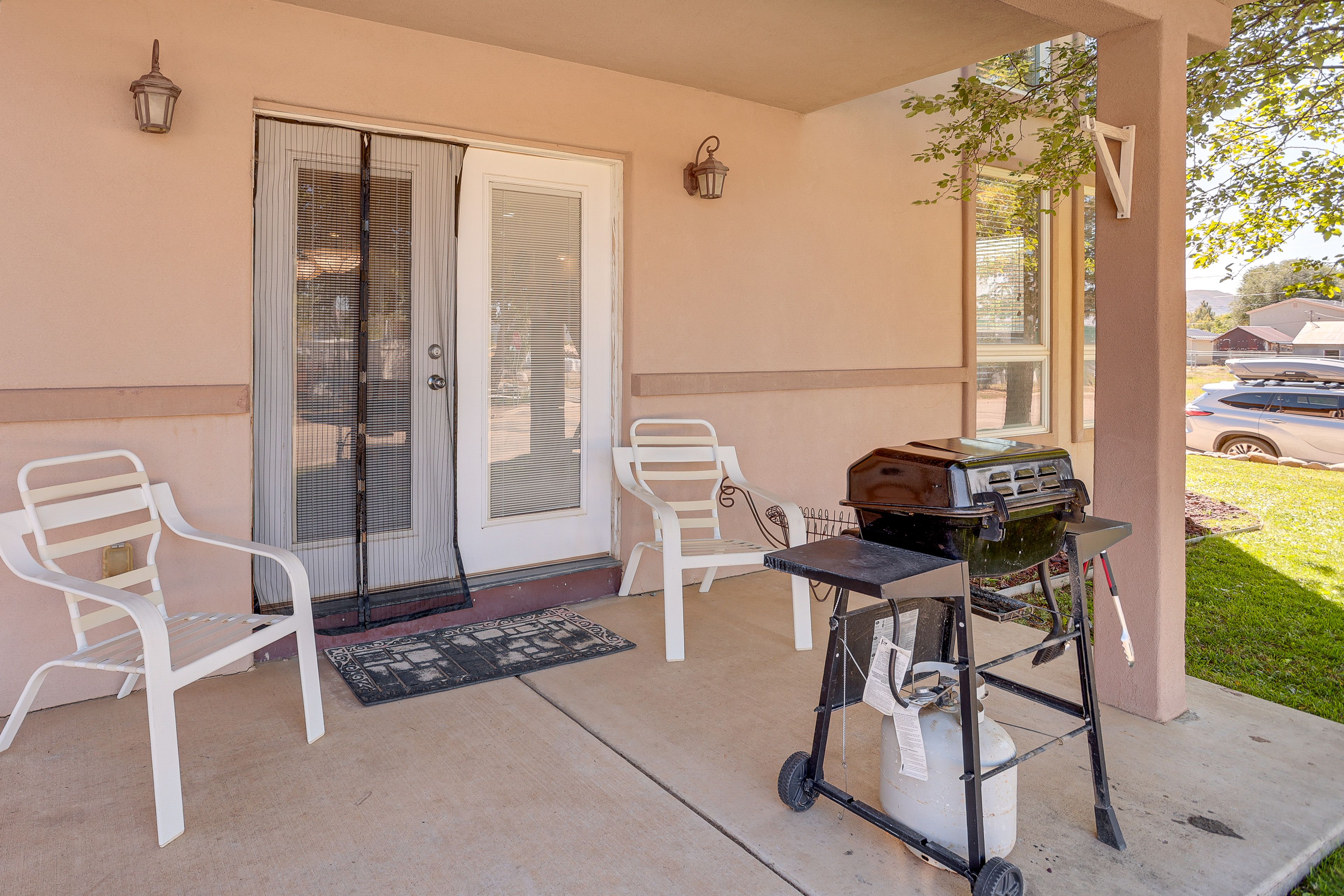 Rear Patio | Gas Grill