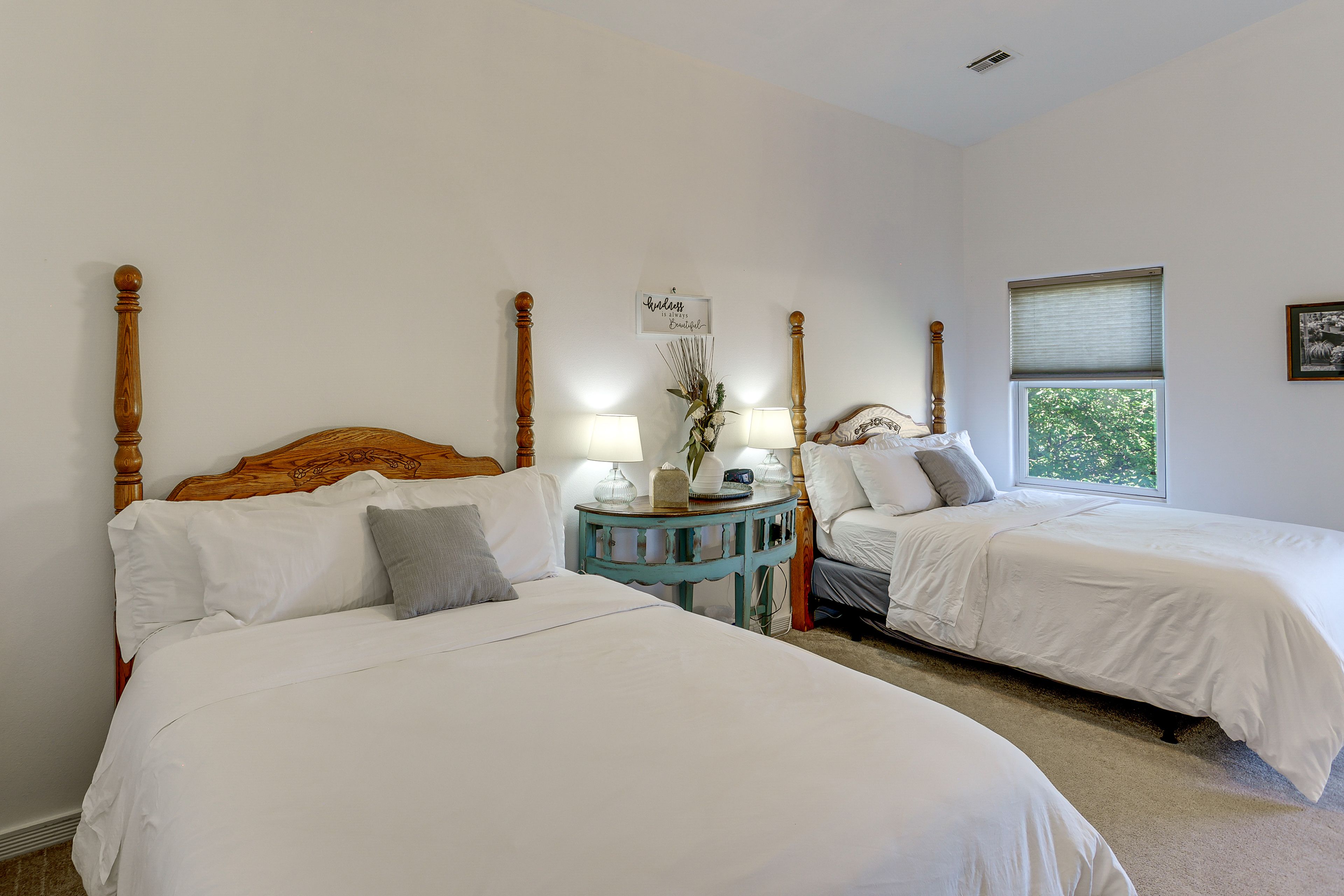 Bedroom 4 | 2nd Floor | 2 Queen Beds | Smart TV