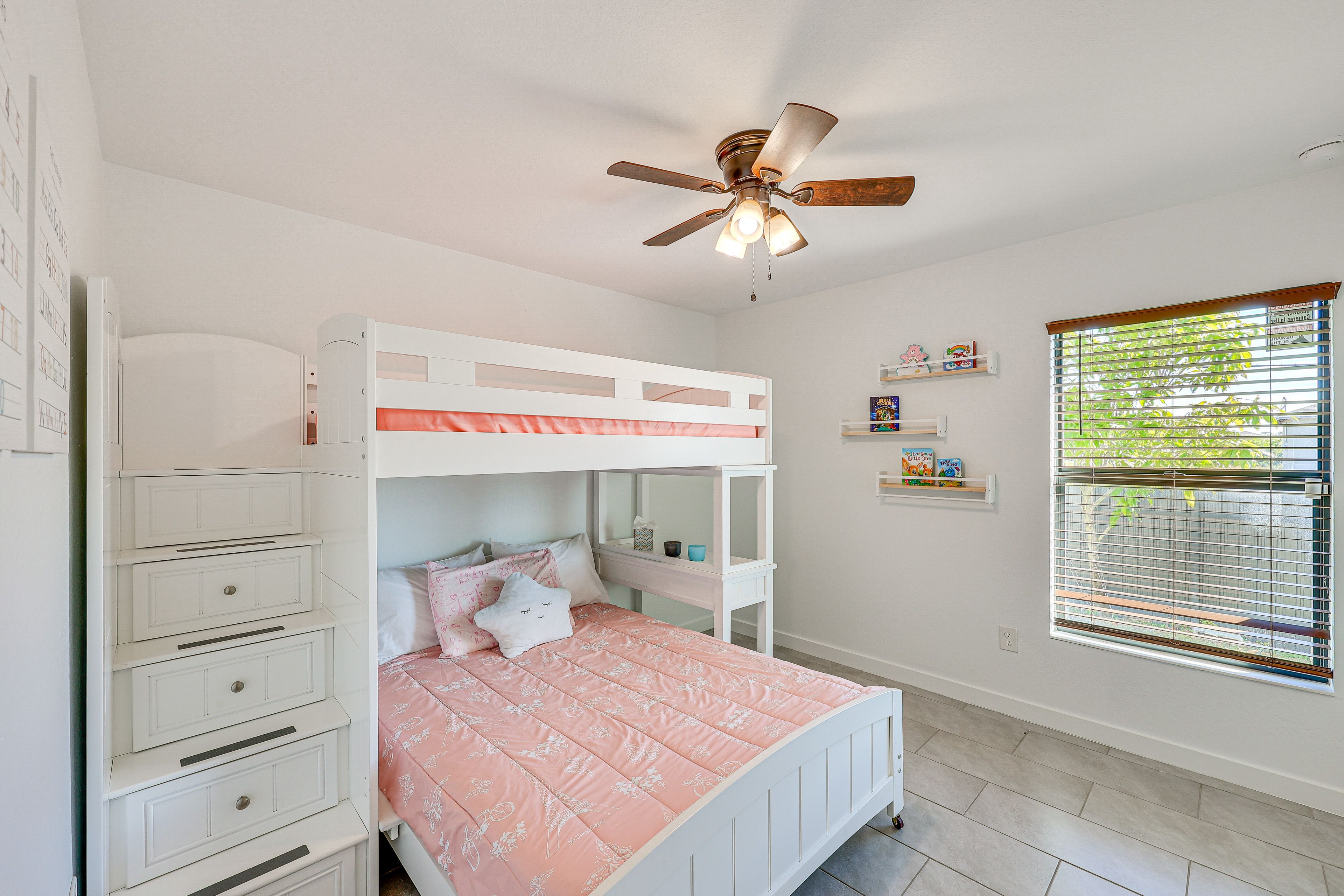 Bedroom 3 | Twin/Full Bunk Bed | Walk-In Closet