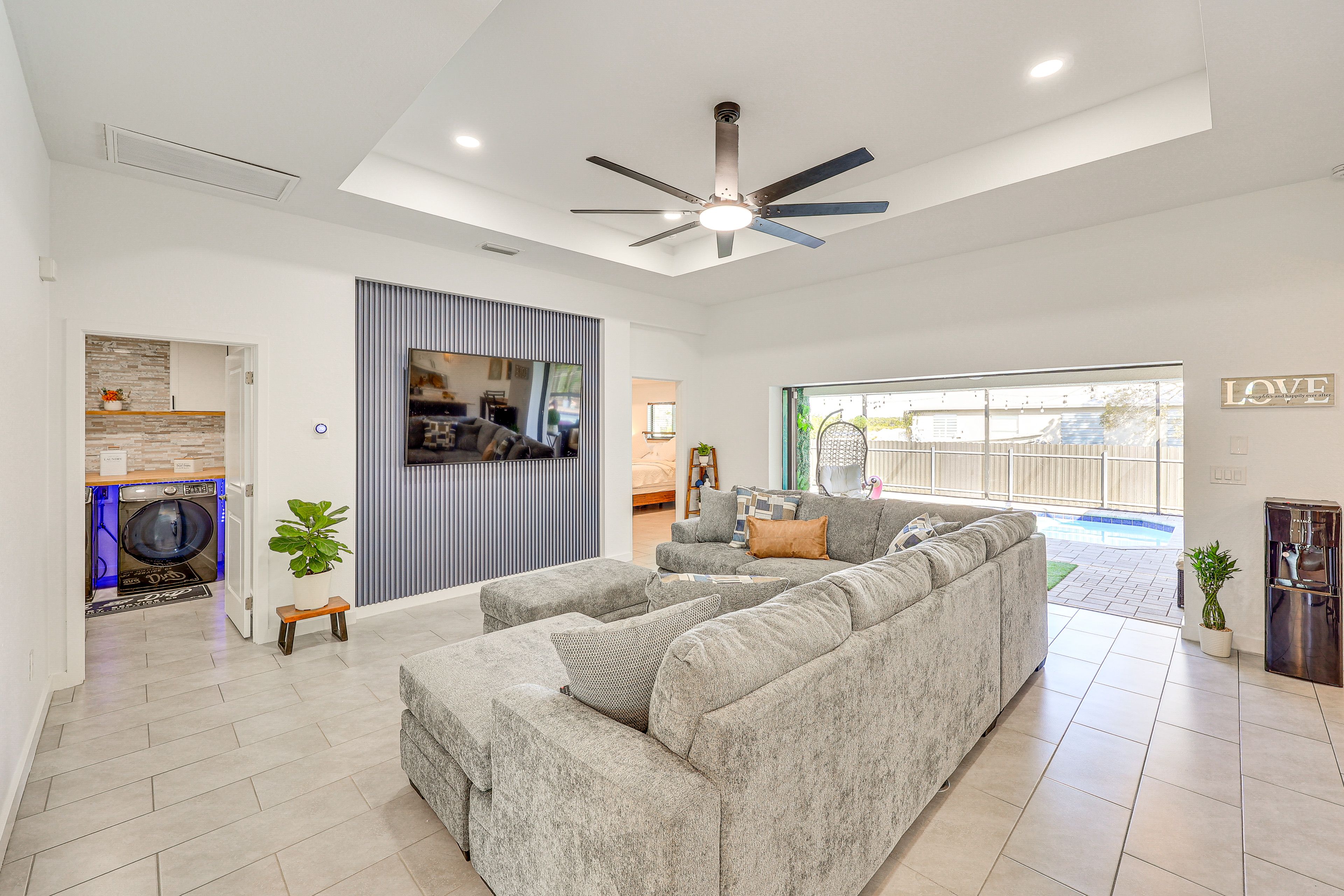 Living Room | Smart TV | Central Heating & A/C | Board Games | Books