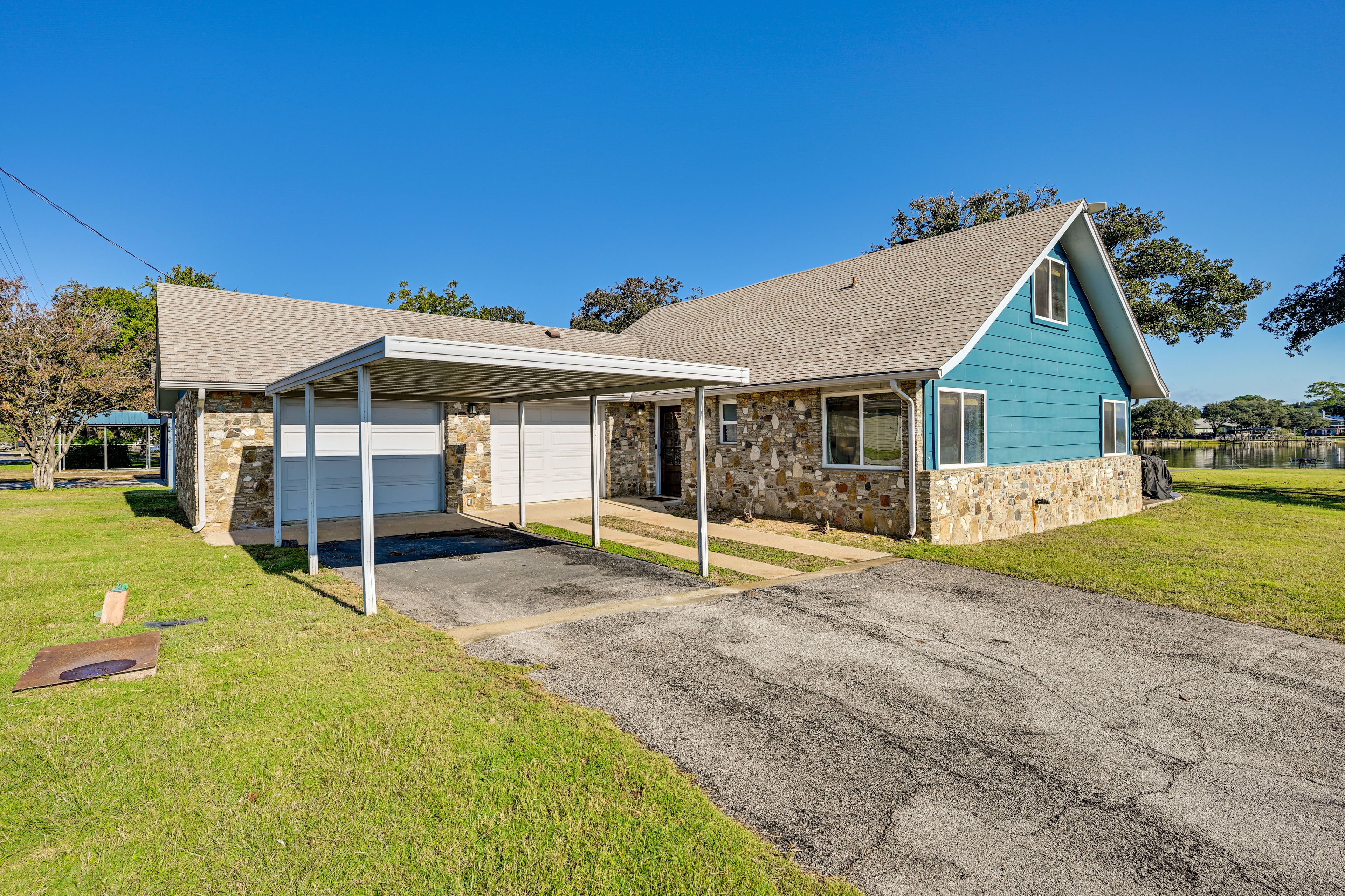 Exterior | Driveway (4 Vehicles) | Boat Trailer Parking Allowed