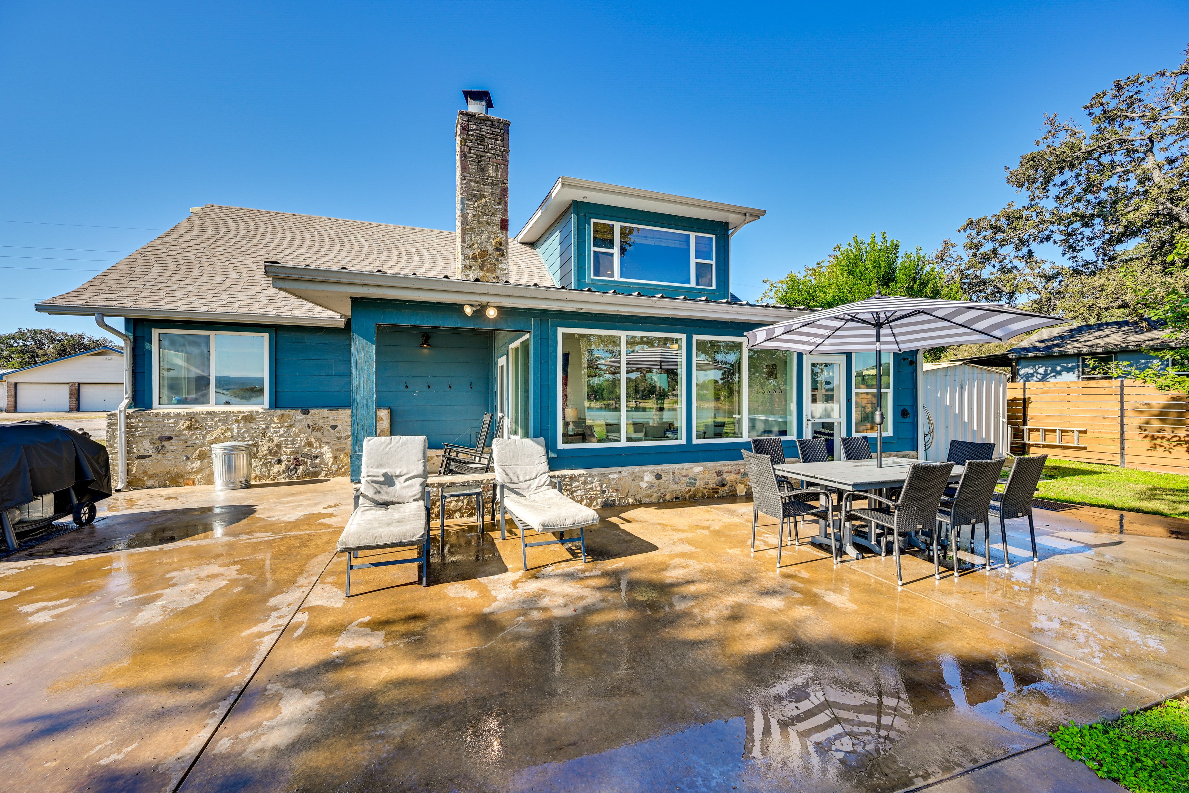 Spacious Porch | Gas Grill | Lounge Chairs