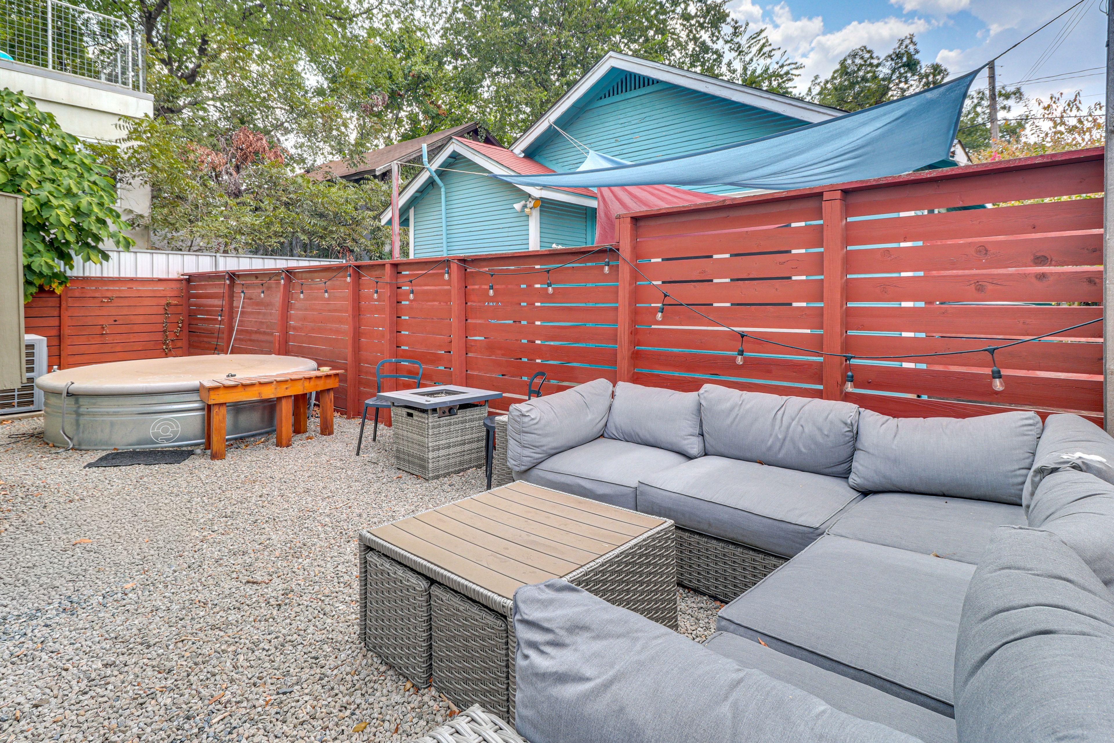 Outdoor Space | Cowboy Pool | Fire Pit