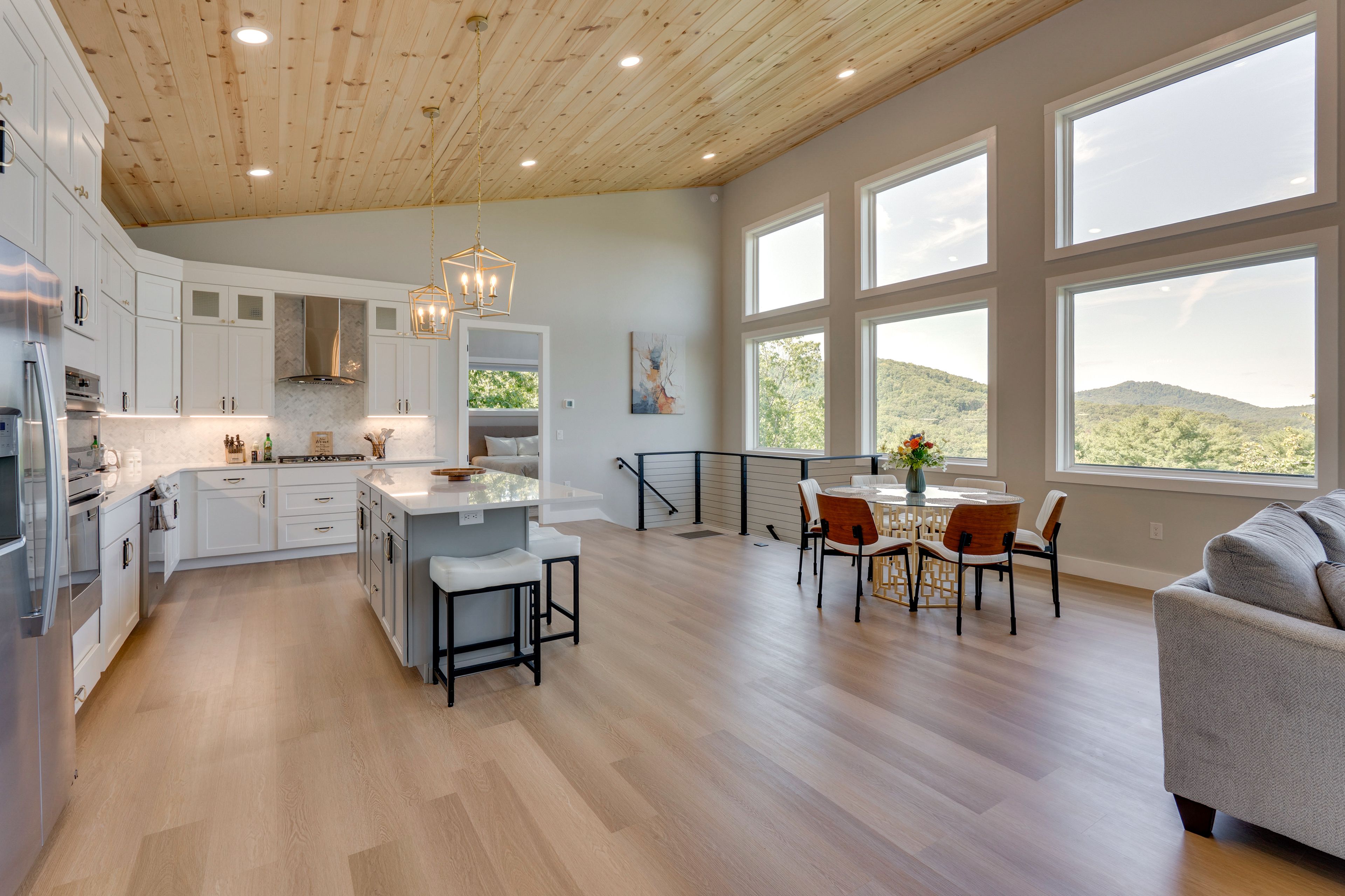 Kitchen & Dining Area | Main Level | Dishware & Flatware | Coffee Maker