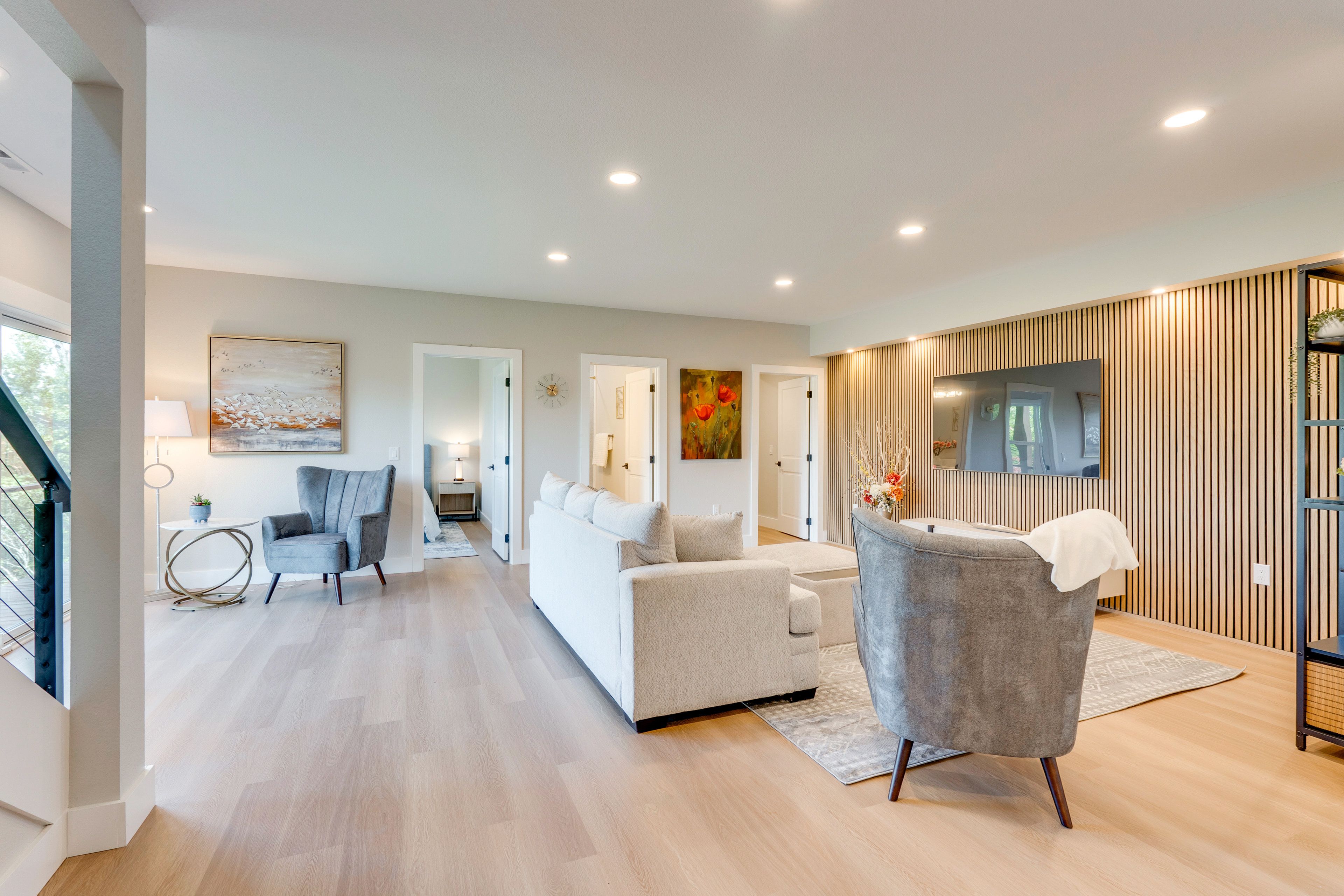 Family Room | Lower Level | Flat-Screen TV