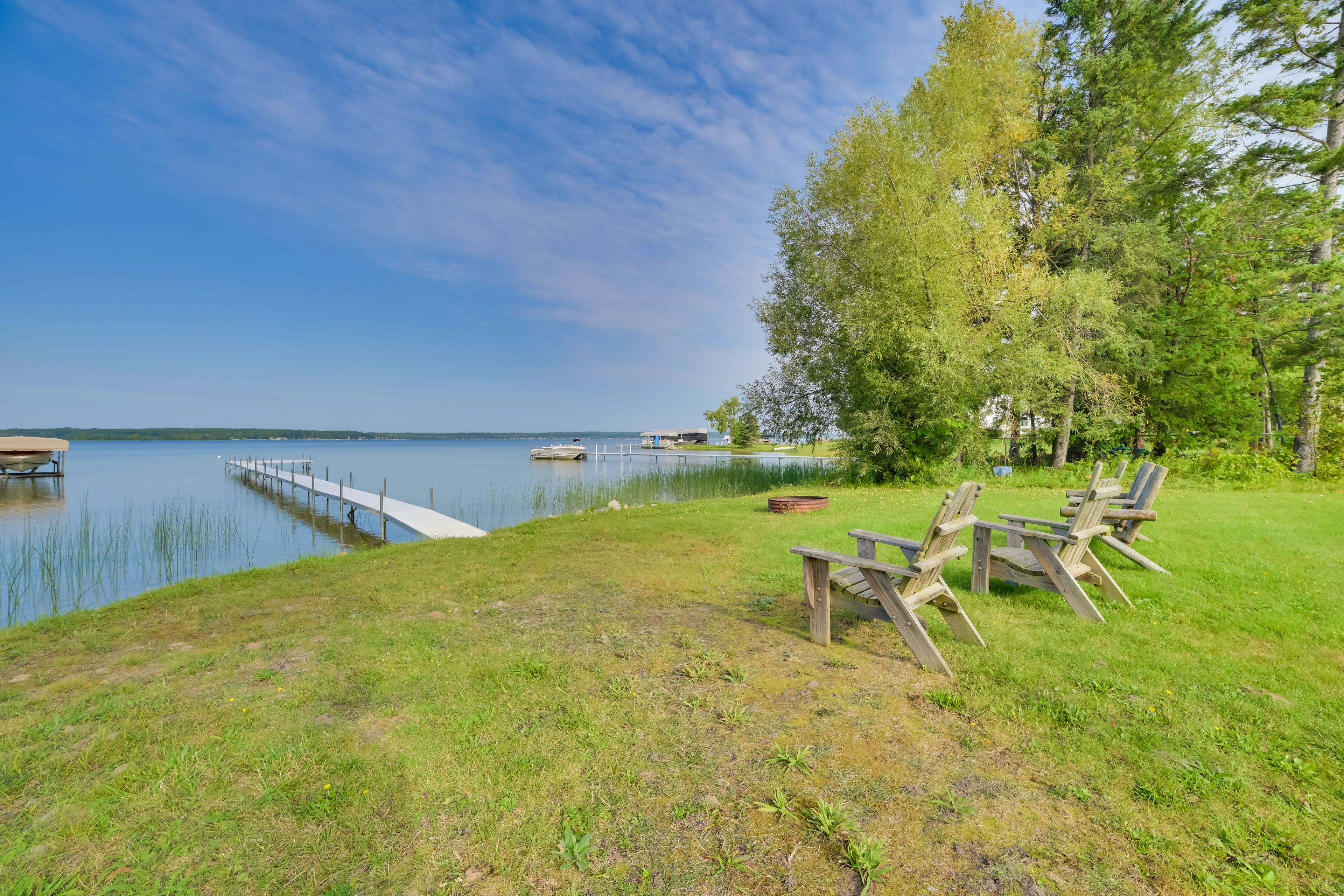Private Dock | Mullett Lake