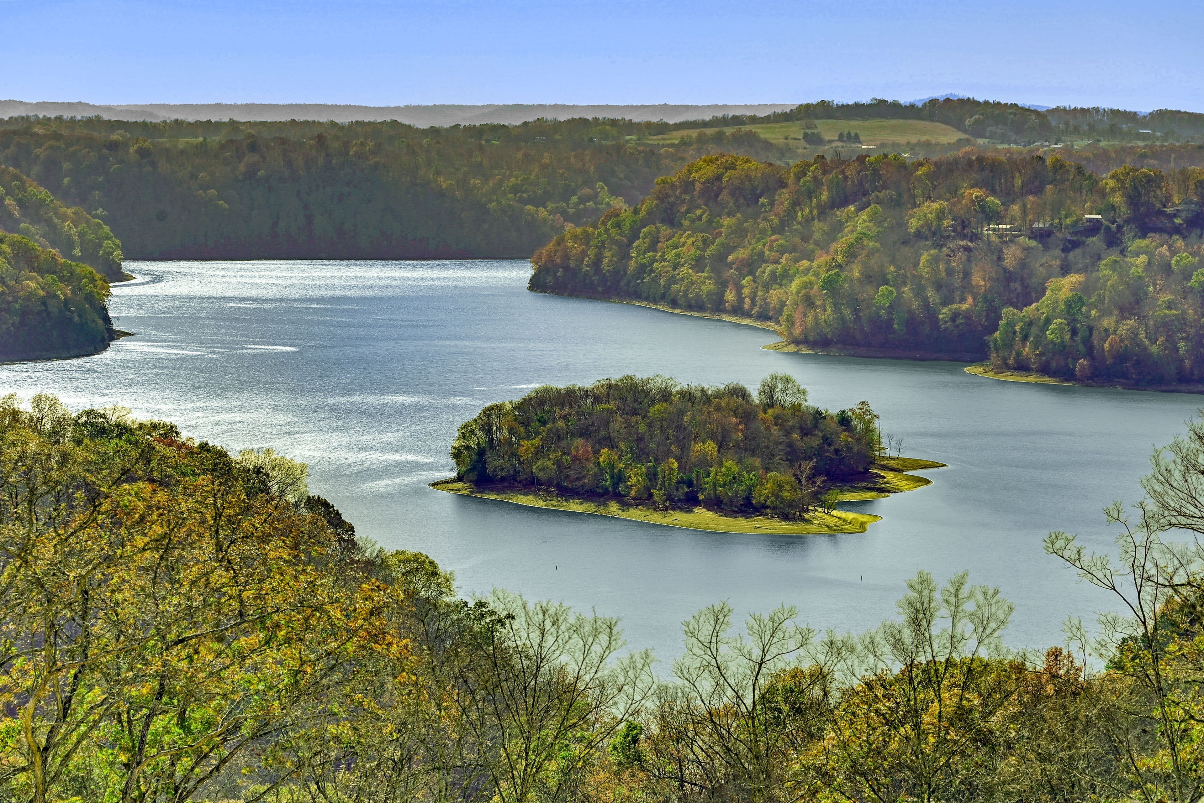 Dale Hollow Lake From a Couple Miles Up the Road