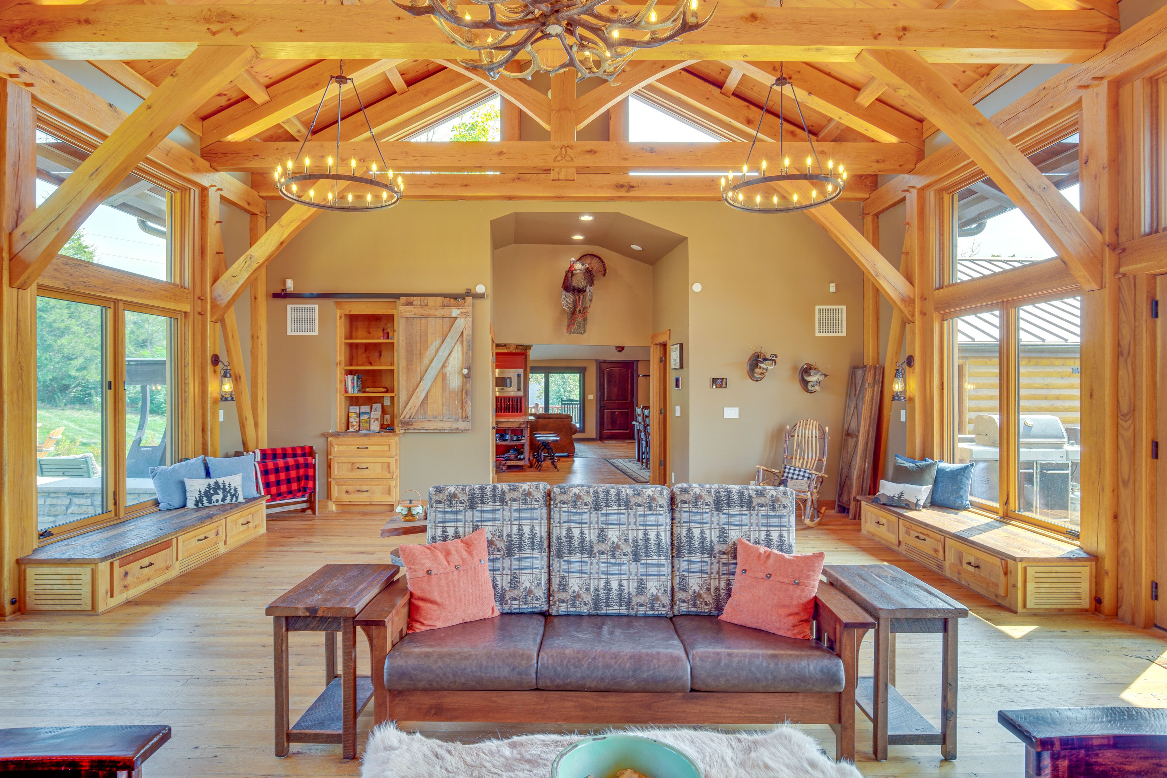 Great Room | 2 Beverage Bars | Main Floor