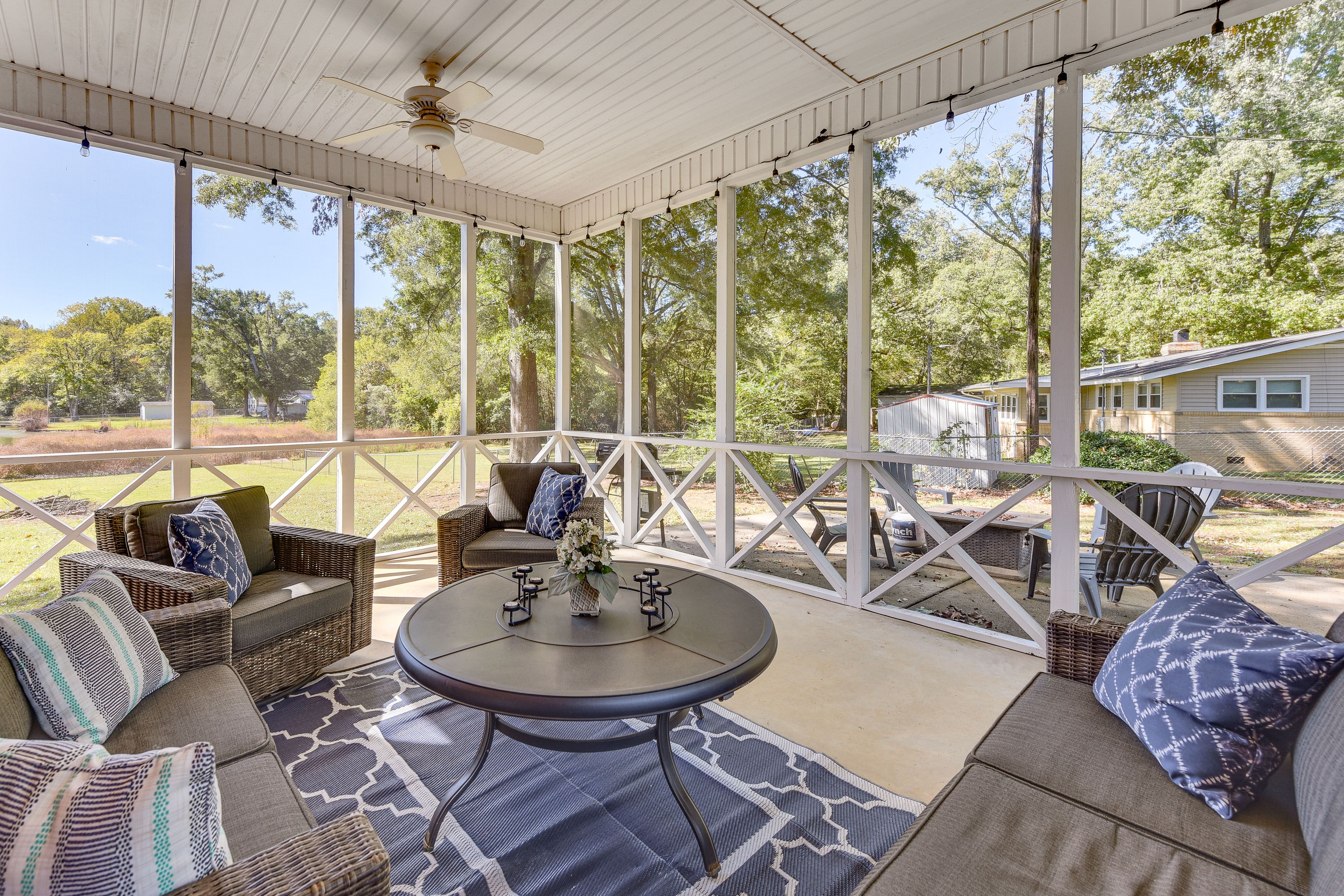 Screened-In Porch | Patio | Fire Pit | Gas Grill