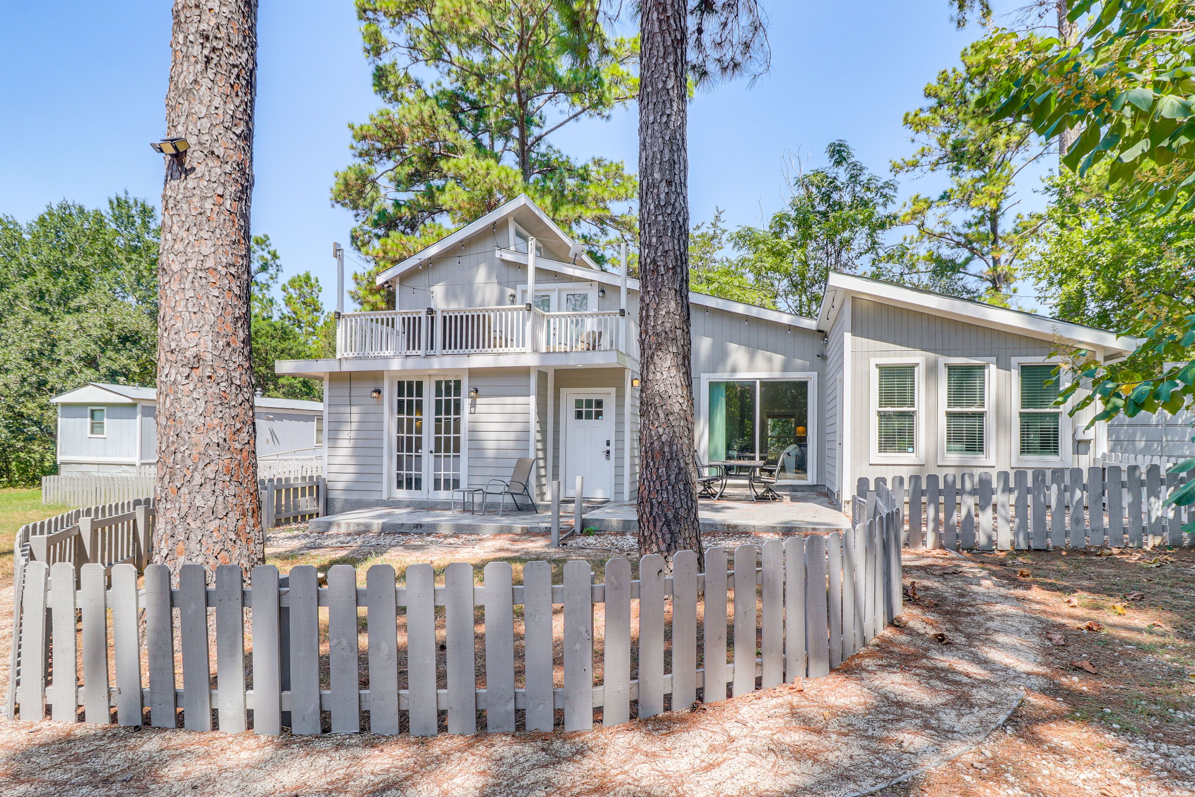 Patio | Fenced-In Yard | Outdoor Dining Space