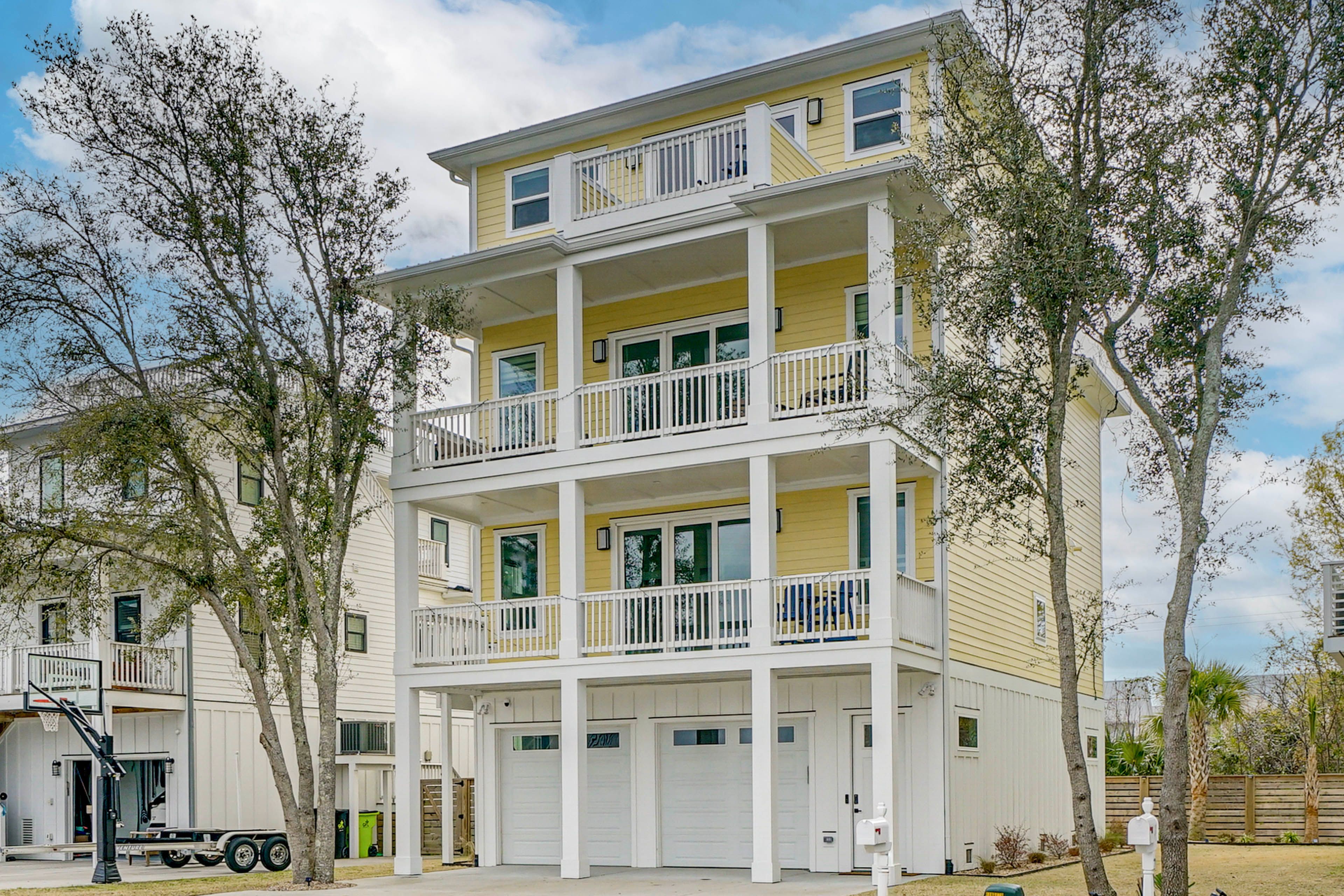 Carolina Beach Vacation Rental | 4BR | 4.5BA | 3,243 Sq Ft