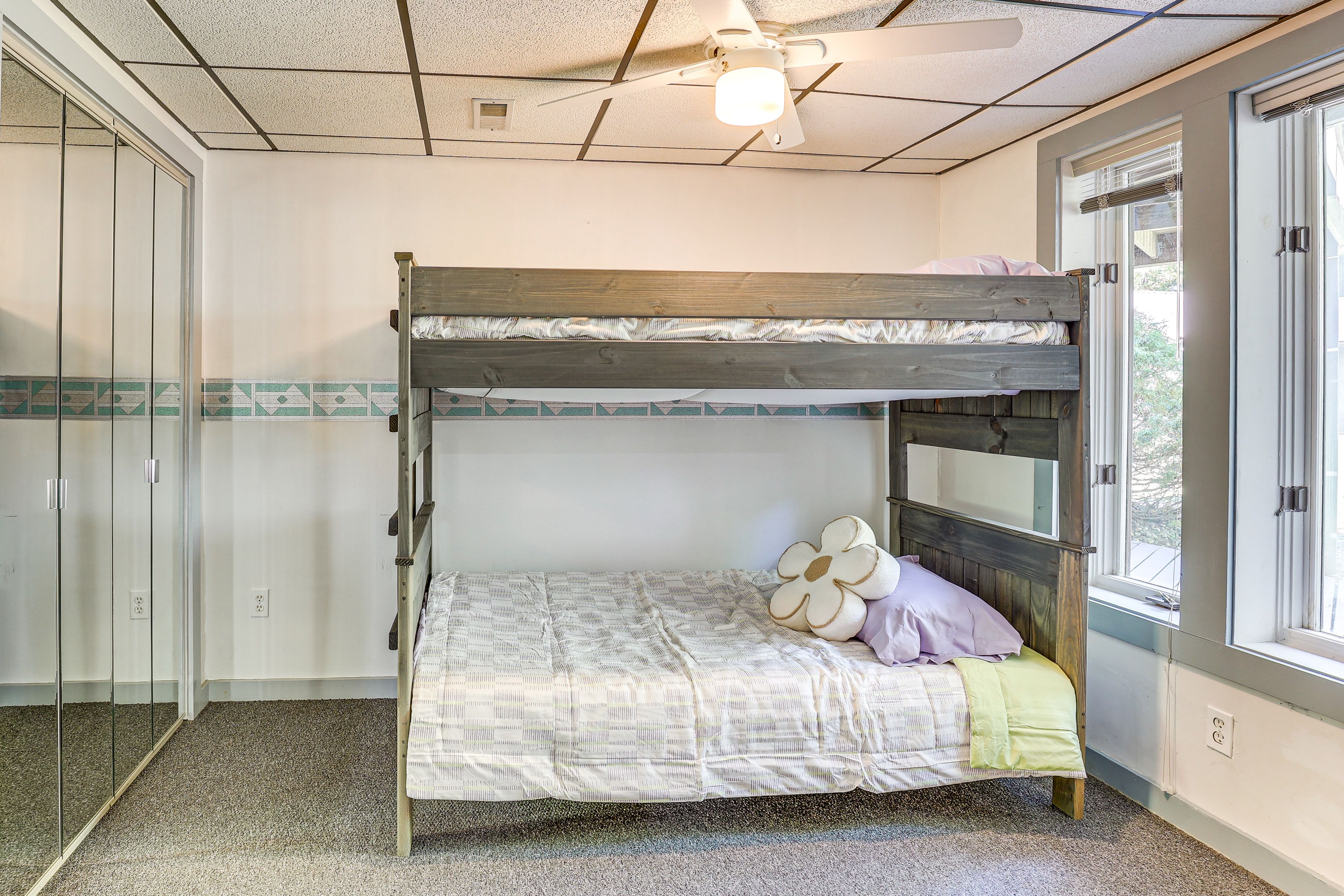 Bedroom 4 | Lower Level | Twin Bunk Bed