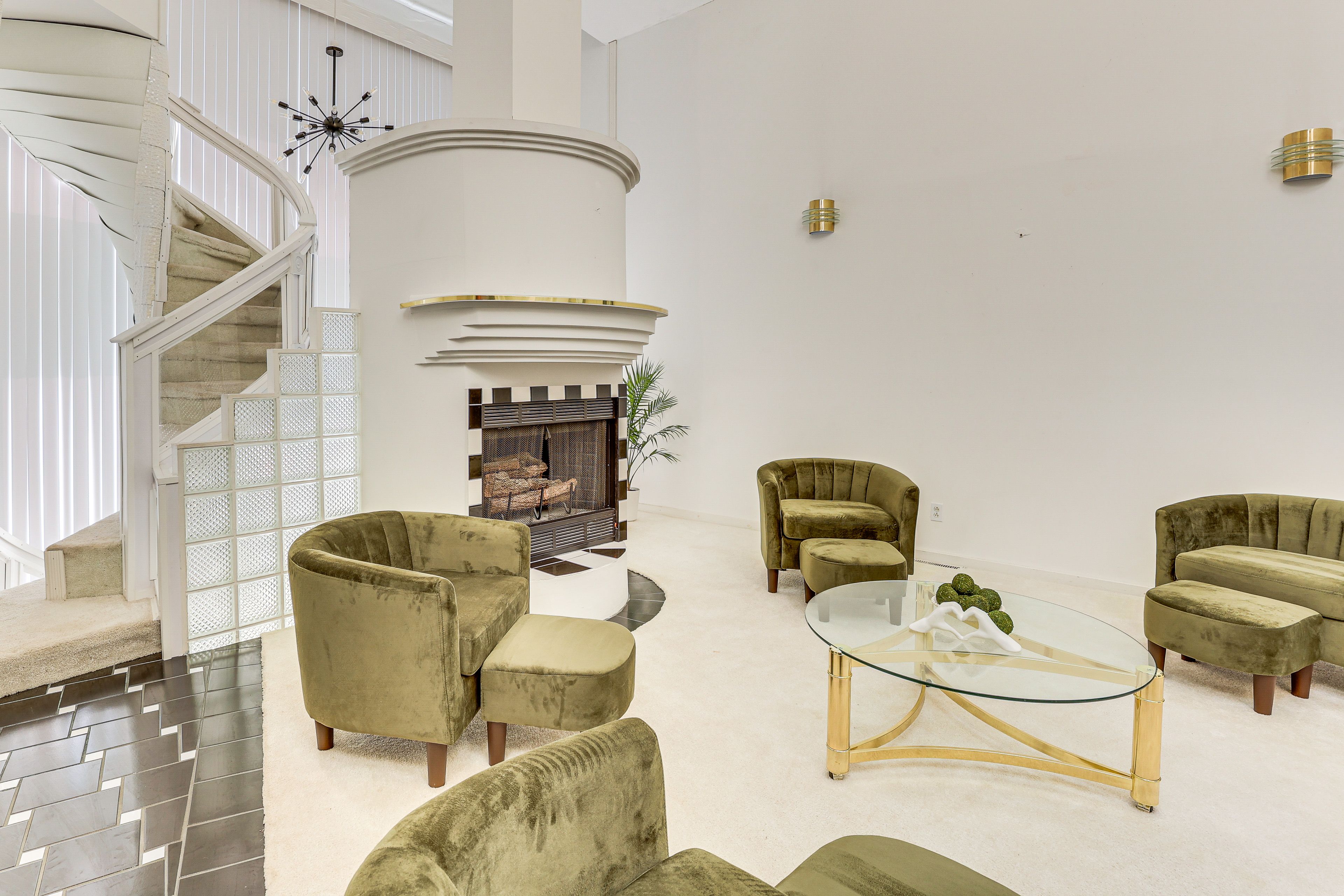 Living Room | Main Level | Fireplace (Decorative Only)