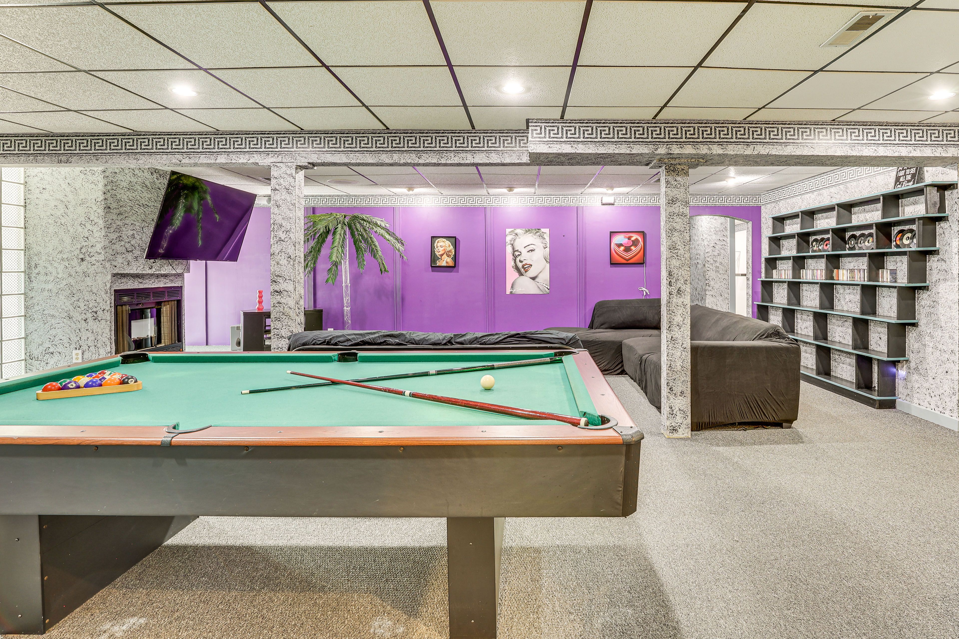 Game Room | Free WiFi | Central A/C & Heating | Lower Level