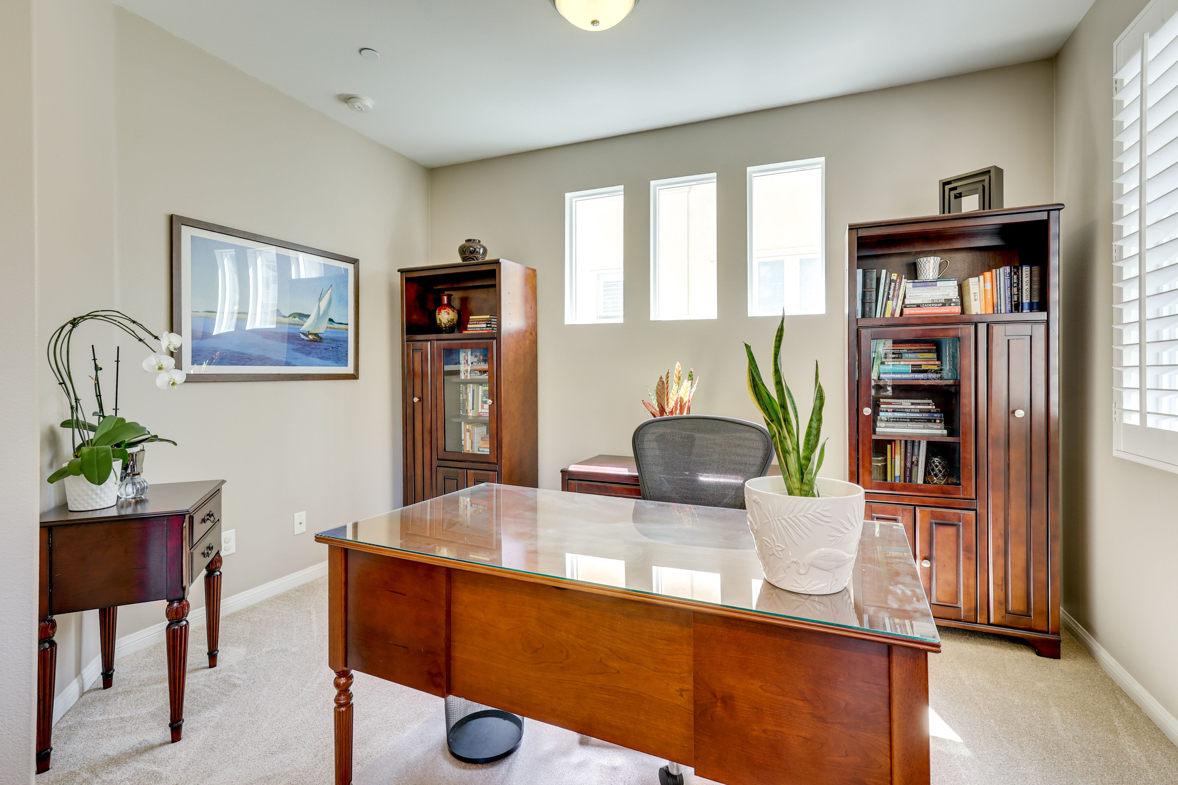 Office | Main Floor | Laptop-Friendly Workspace | Free WiFi