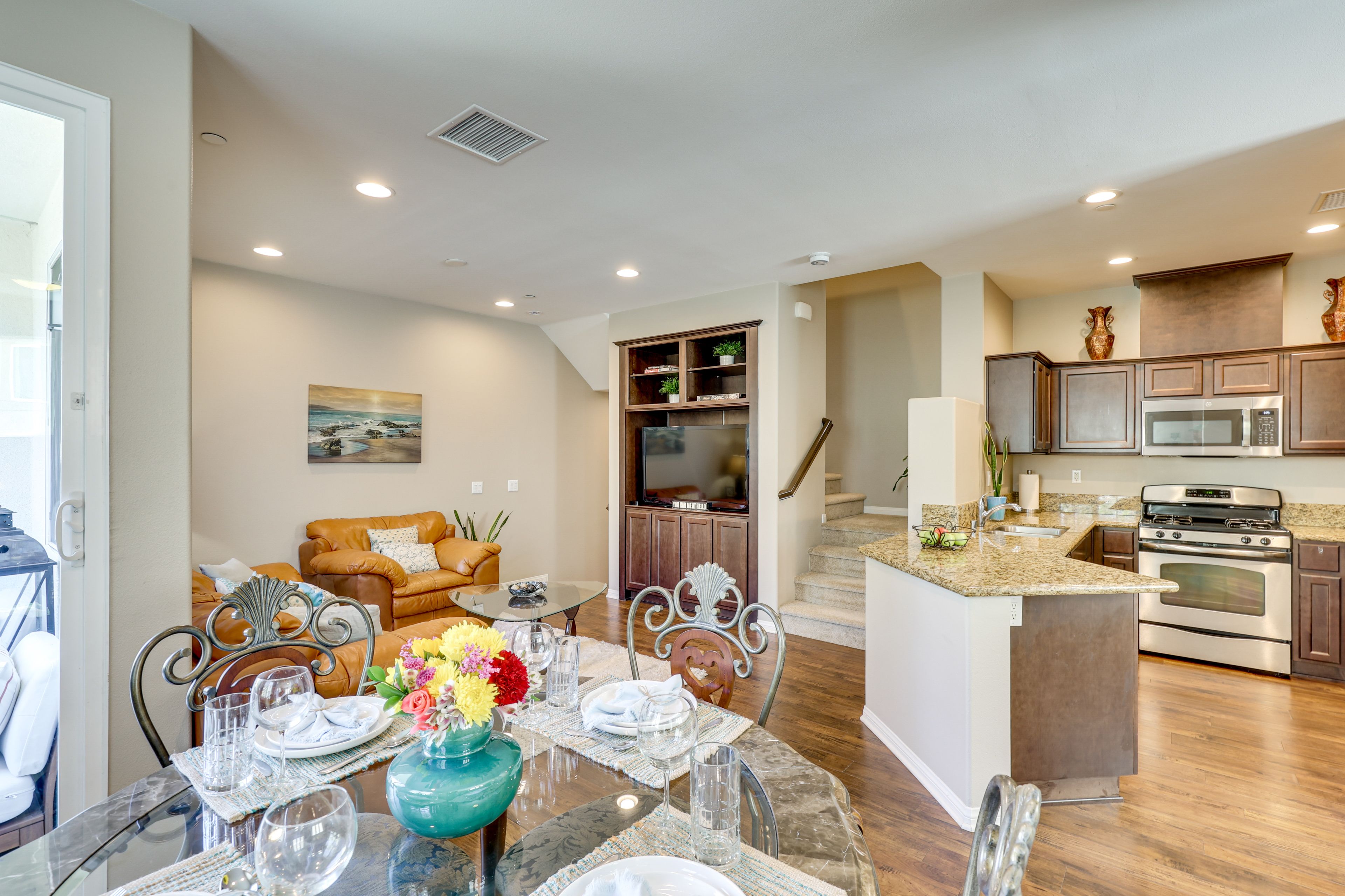 Dining/Living Area | Main Floor | Central A/C & Heating | Open Floor Plan