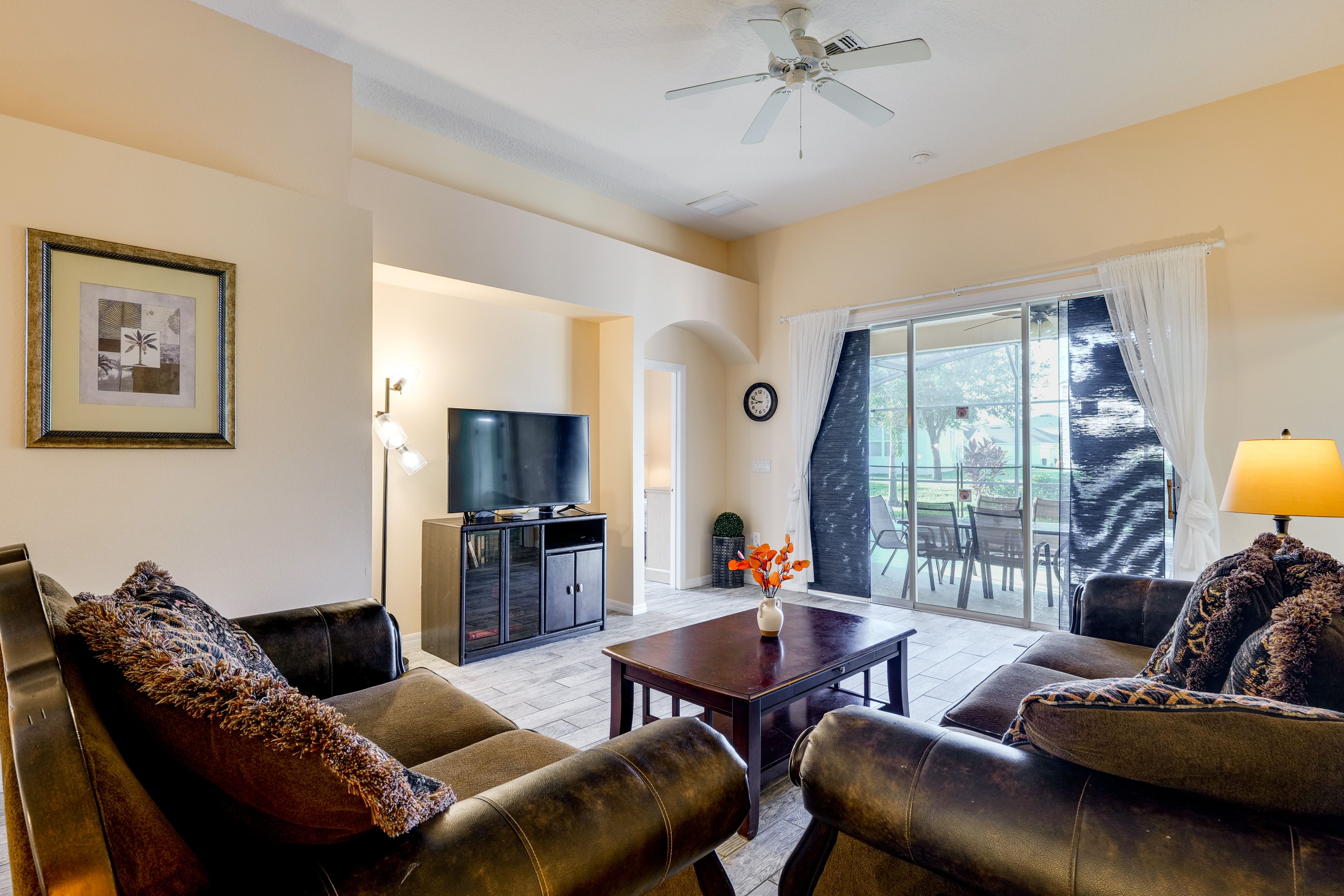 Living Room | Smart TV | Single-Story Home