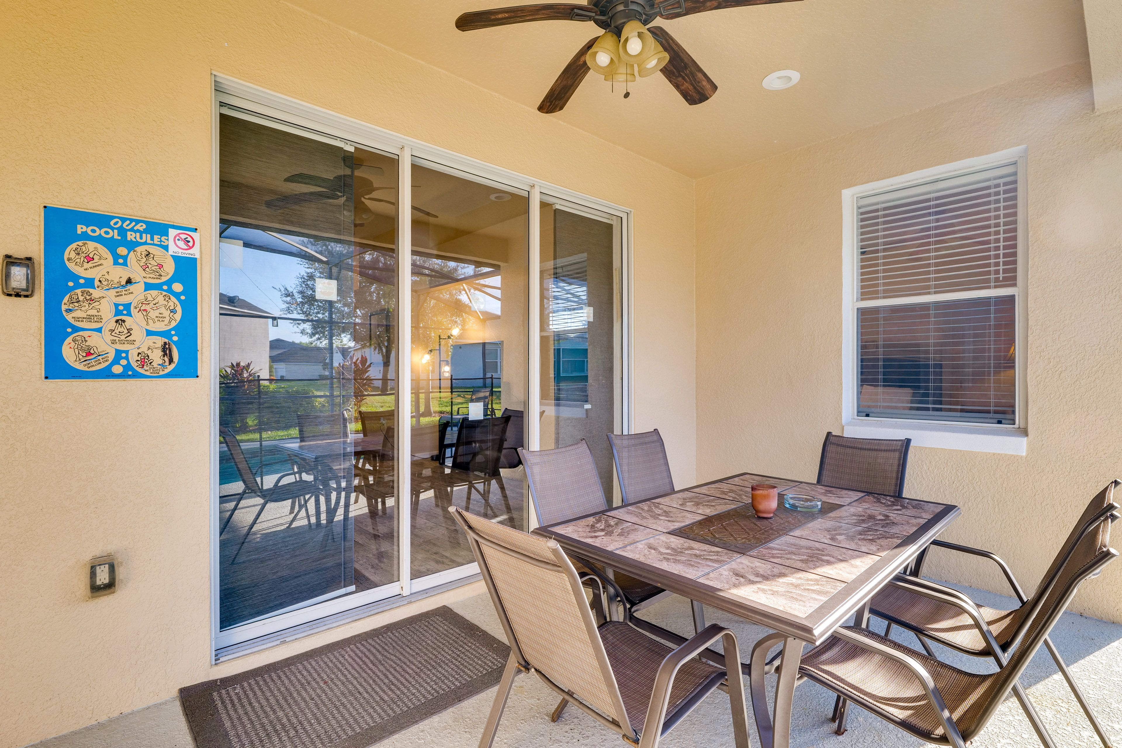 Covered Patio | Outdoor Dining Area