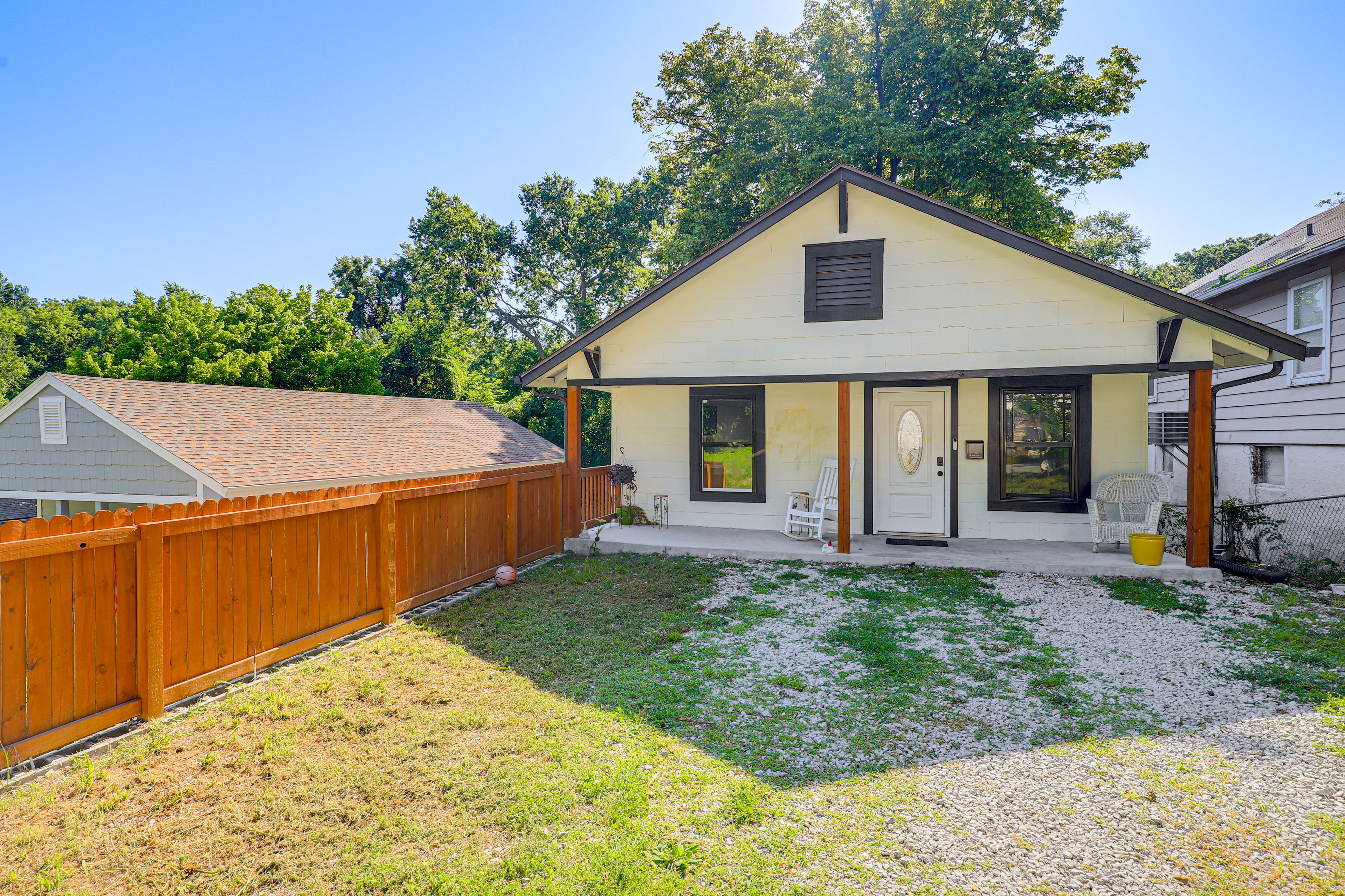 House Exterior | Backyard w/ Seating