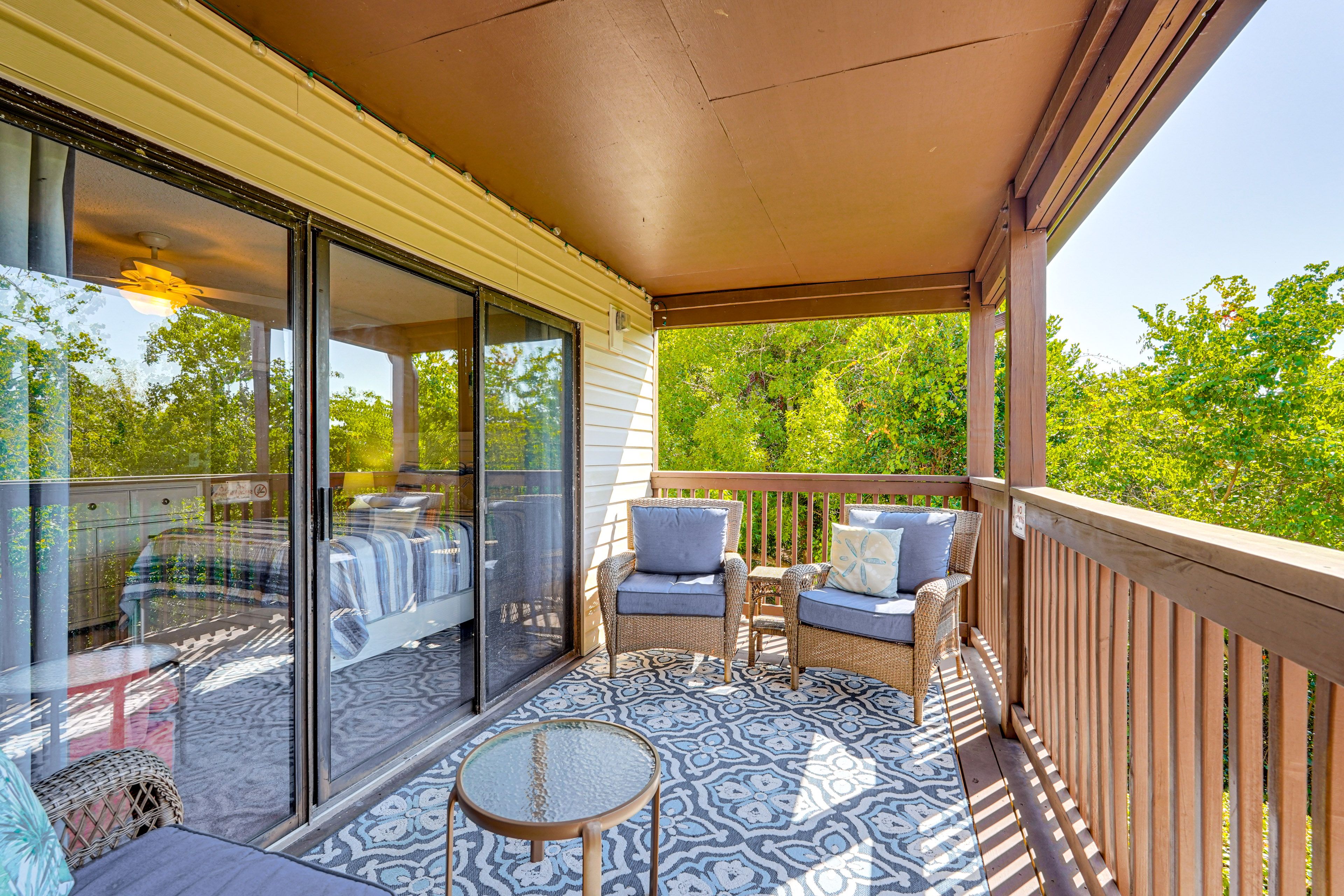 Furnished Balcony | Walking Distance to Beach | 3 Mi to Pier Park