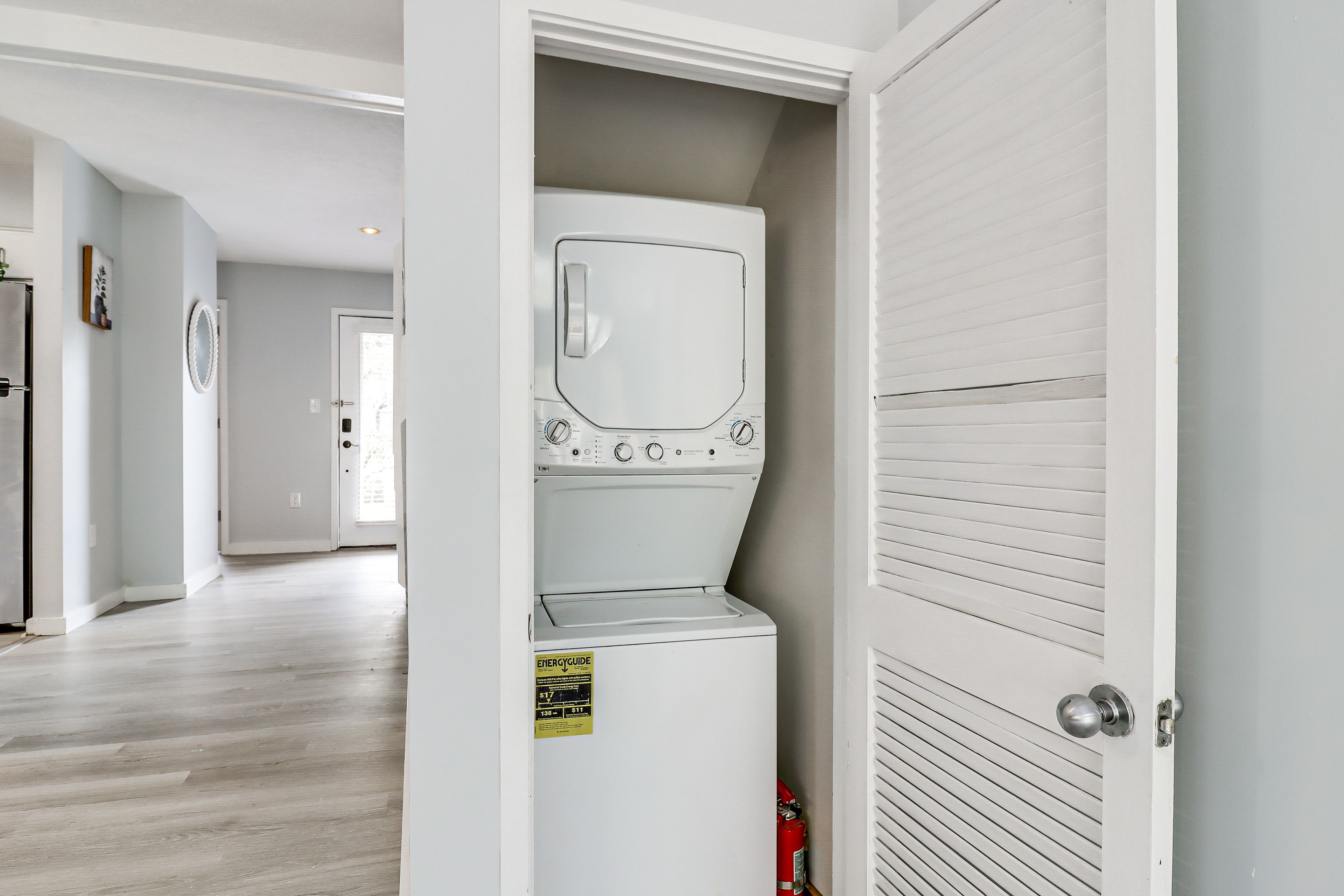 Laundry Closet | 1st Floor | Washer/Dryer