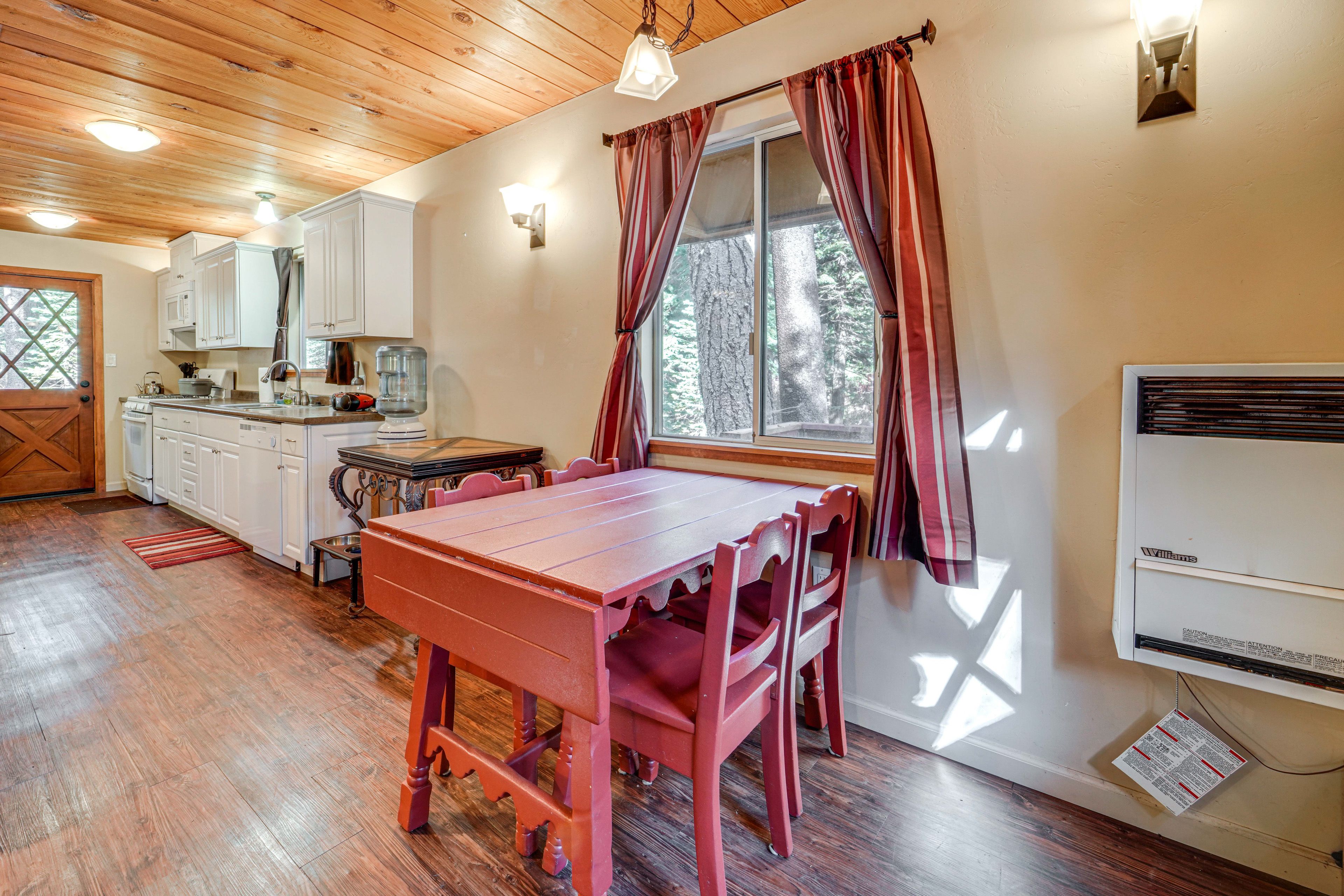 Kitchen & Dining Area | 1st Floor | Dishware & Flatware