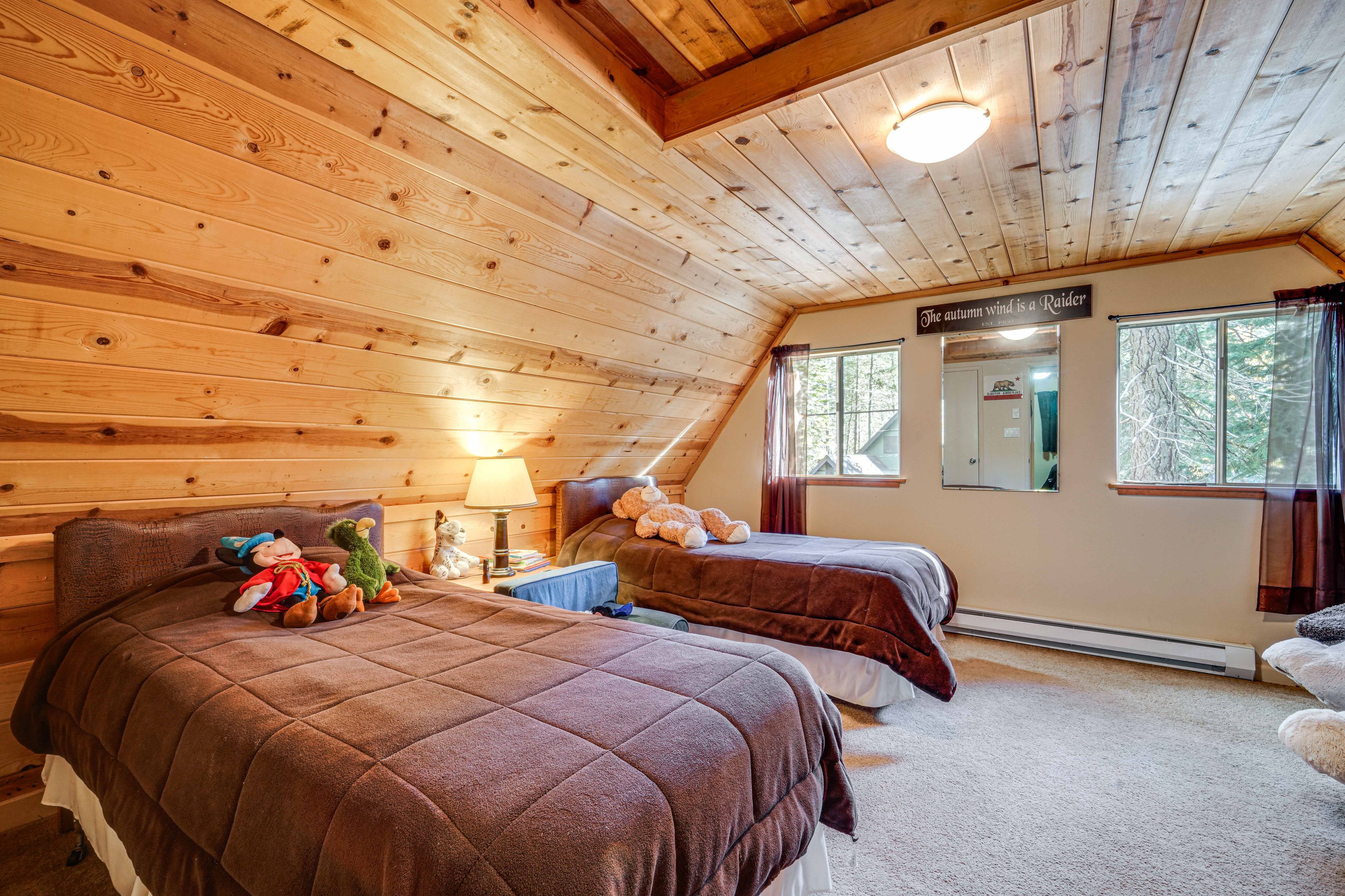 Bedroom 3 | 2nd Floor | 2 Full Beds | Twin Daybed w/ Twin Trundle