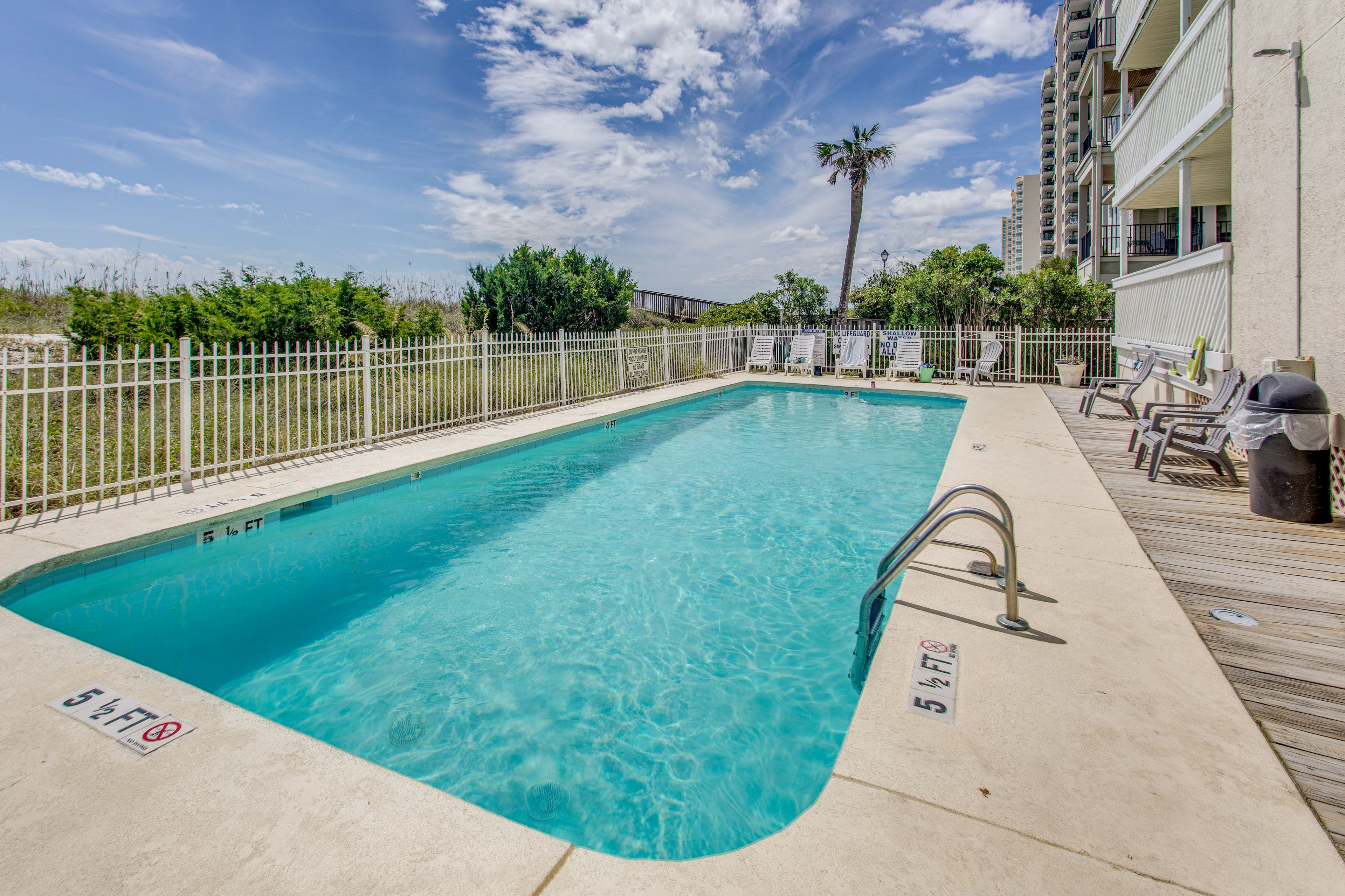 Ocean Shores Beachfront Condos | Community Pool