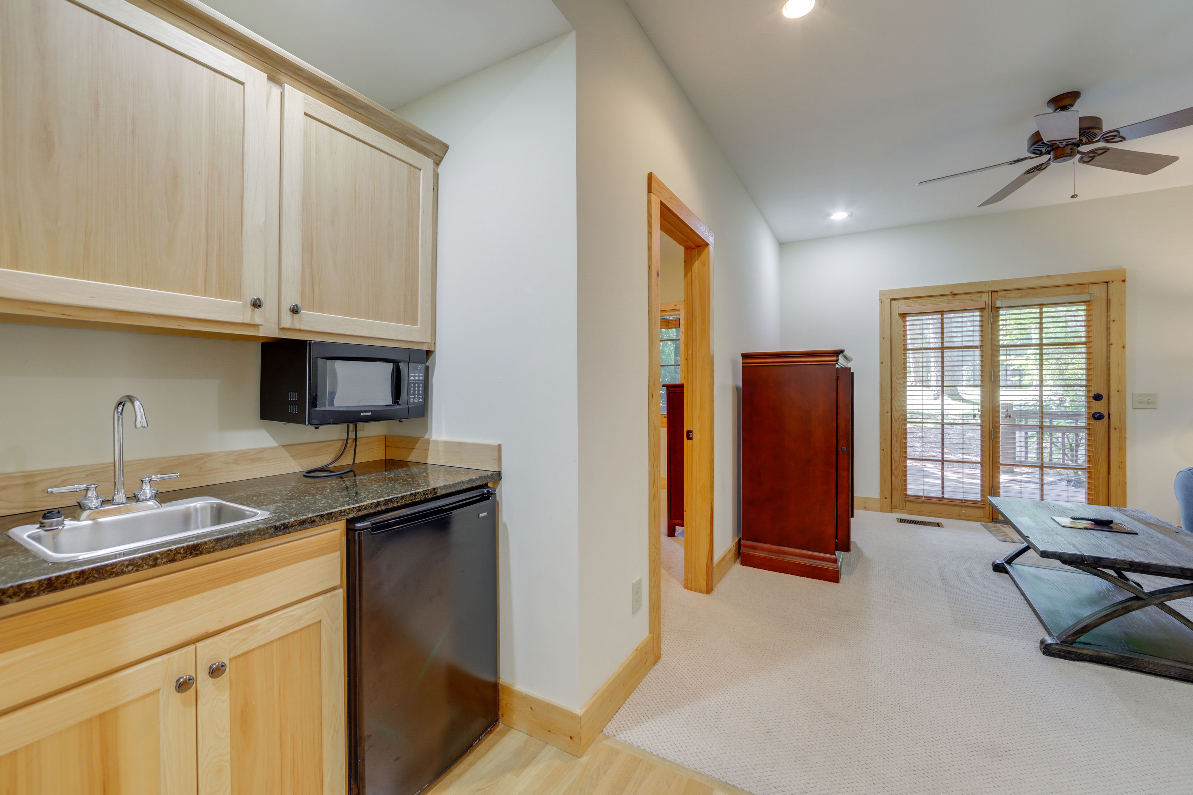 Kitchenette | 1st Floor | Fridge & Microwave