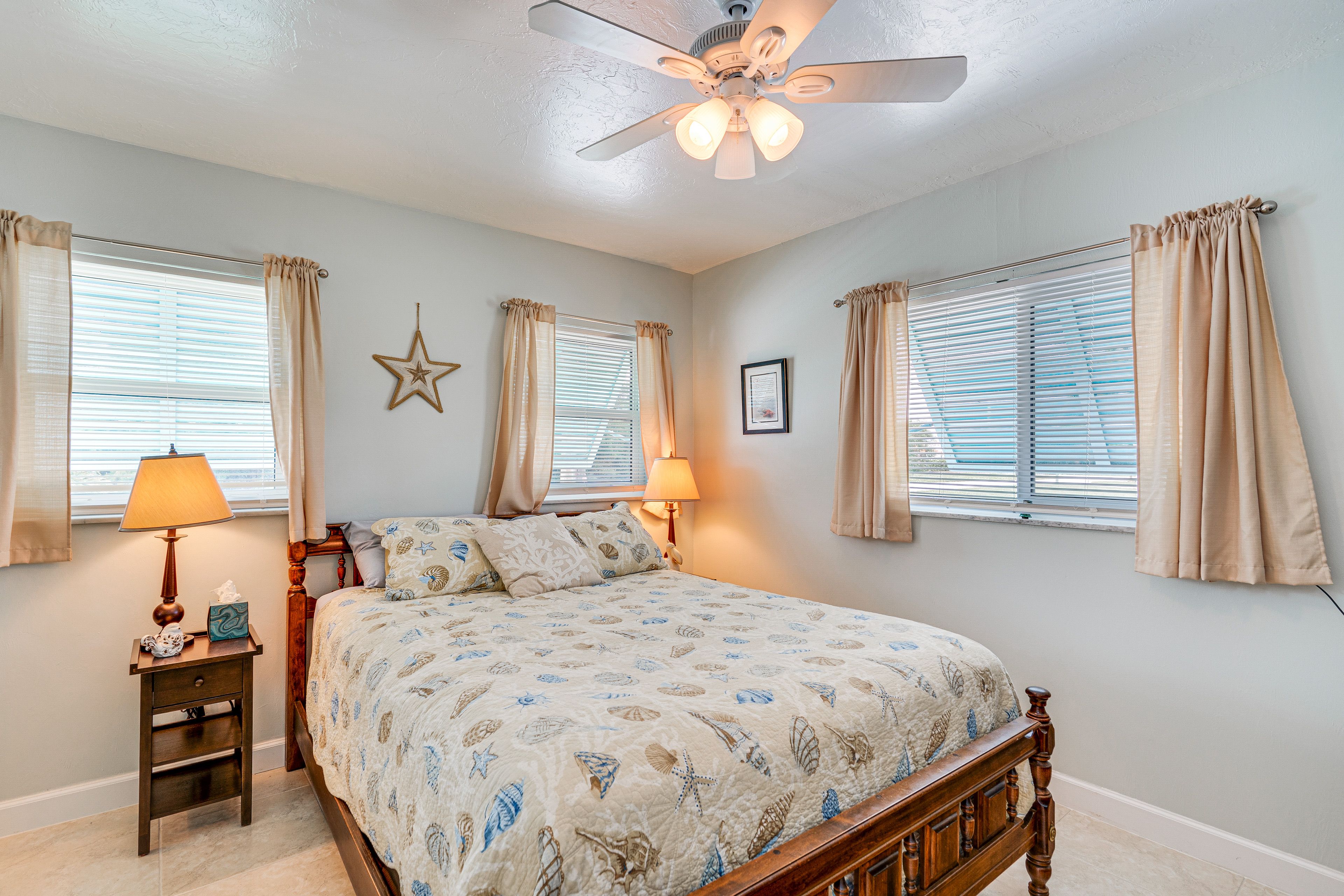 Bedroom 2 | Queen Bed | Flat-Screen TV