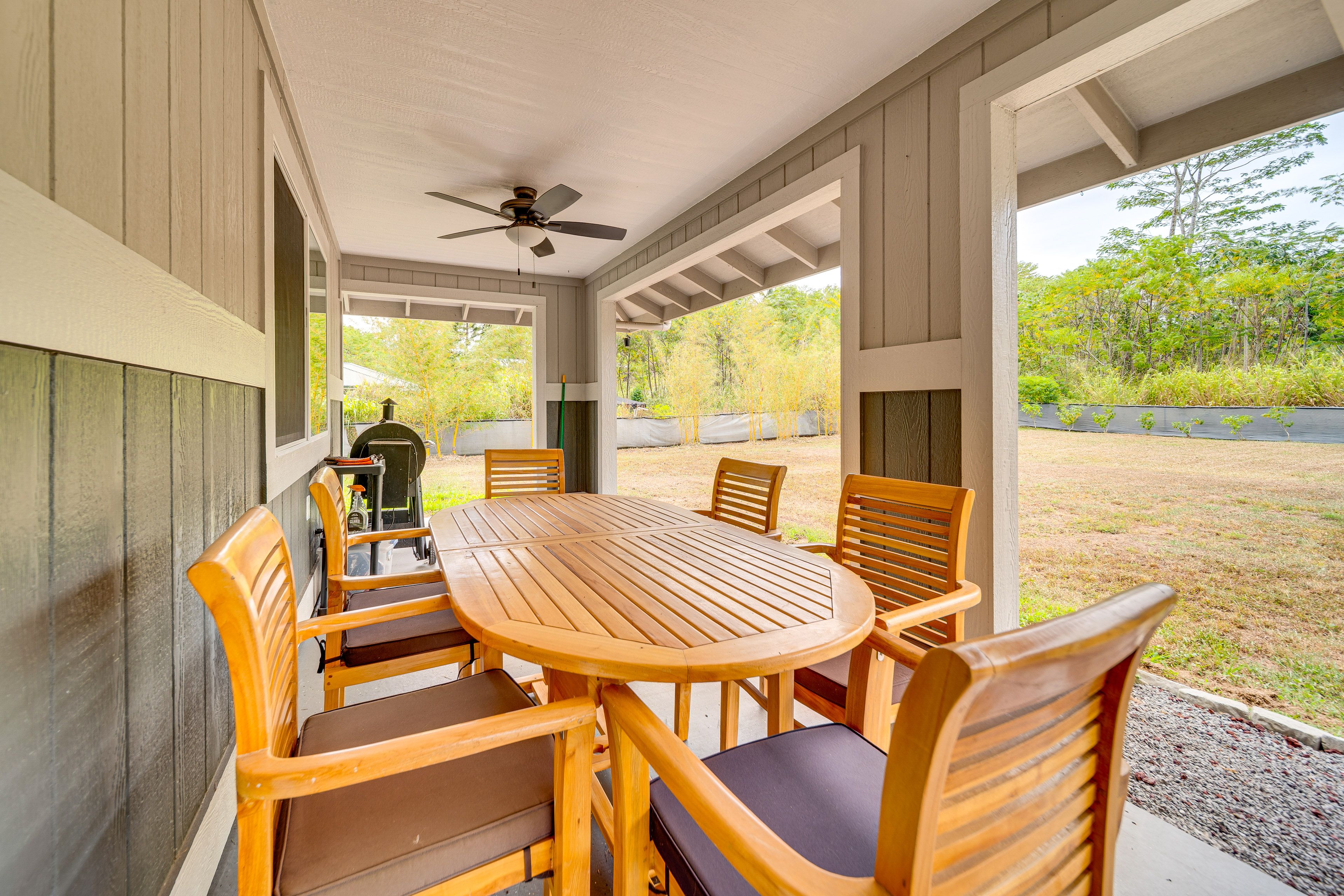 Keaau Vacation Rental | 3BR | 2BA | 1 Small Step Required | 1,454 Sq Ft