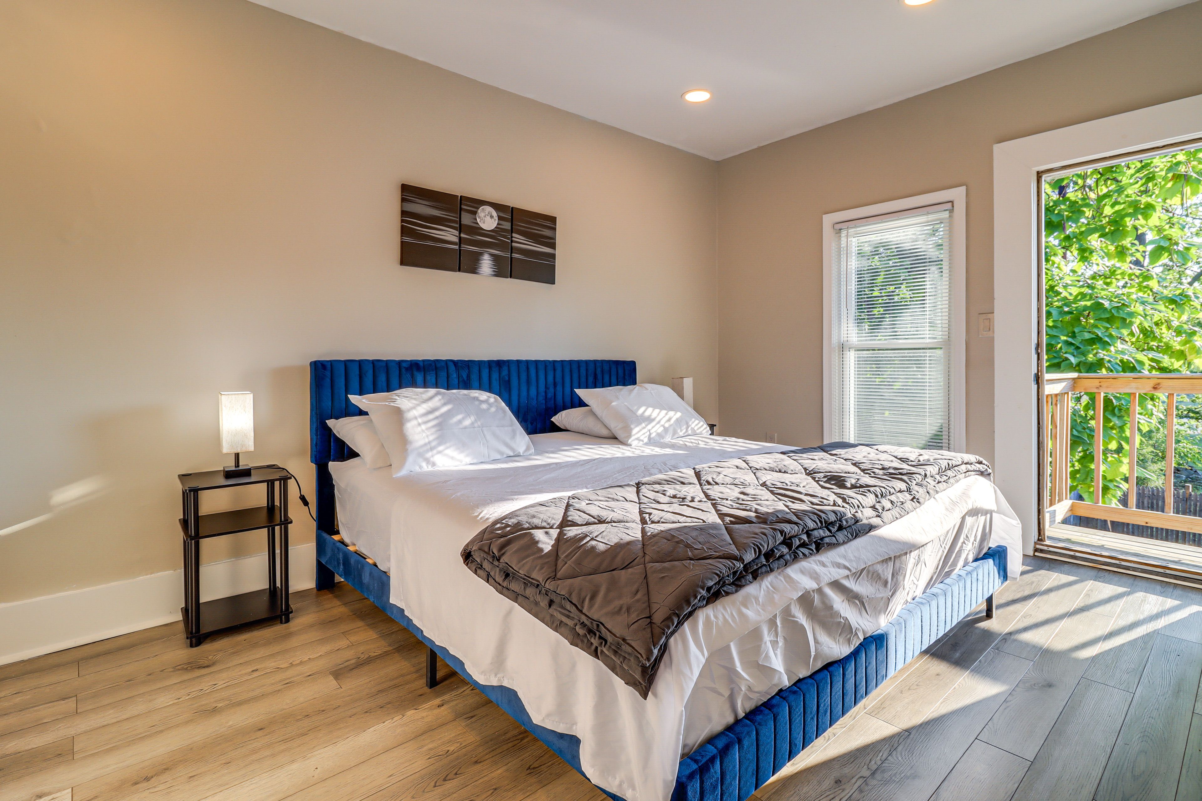 Bedroom 1 | King Bed | Balcony Access | 2nd Floor