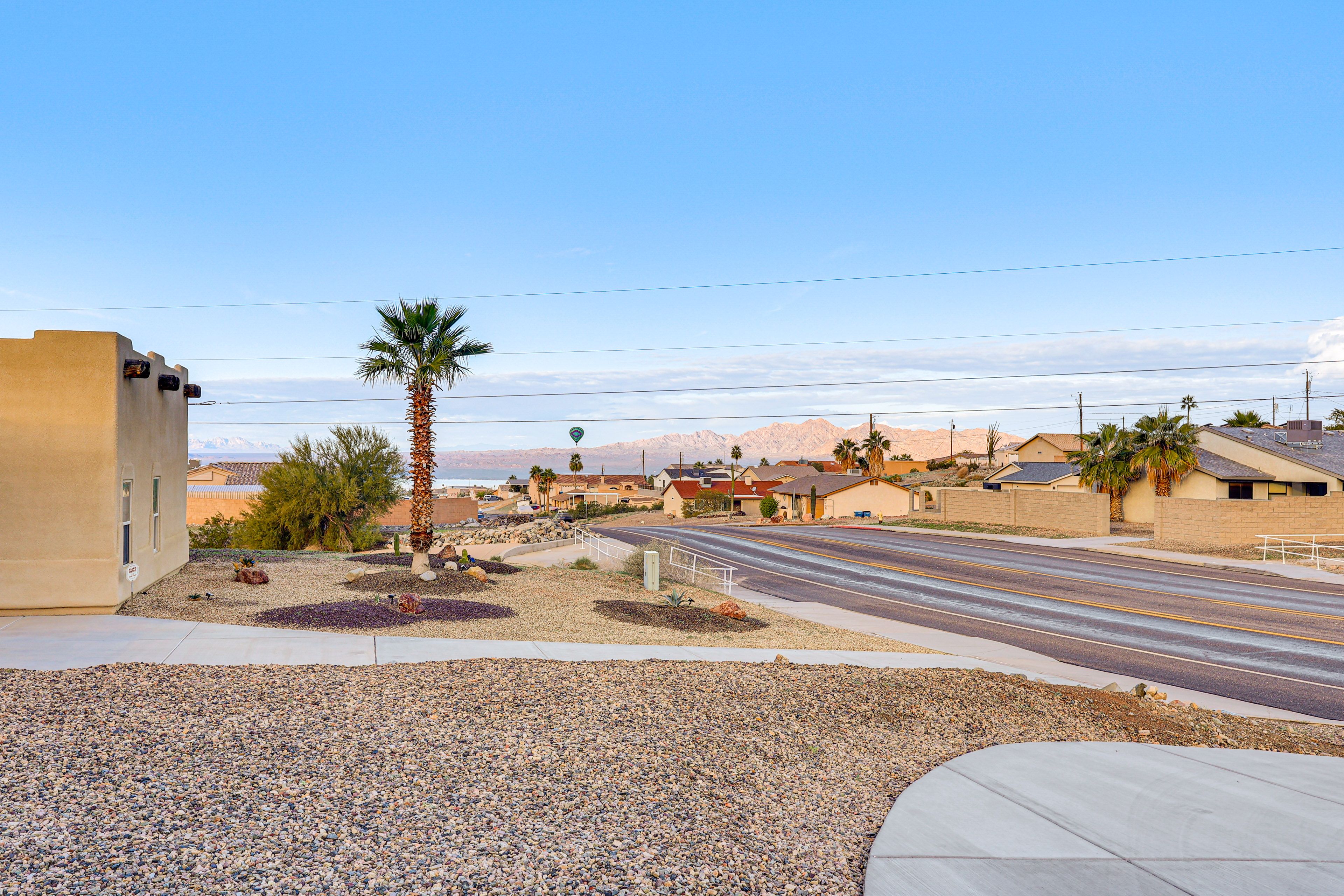 Partial Lake & Mountain Views