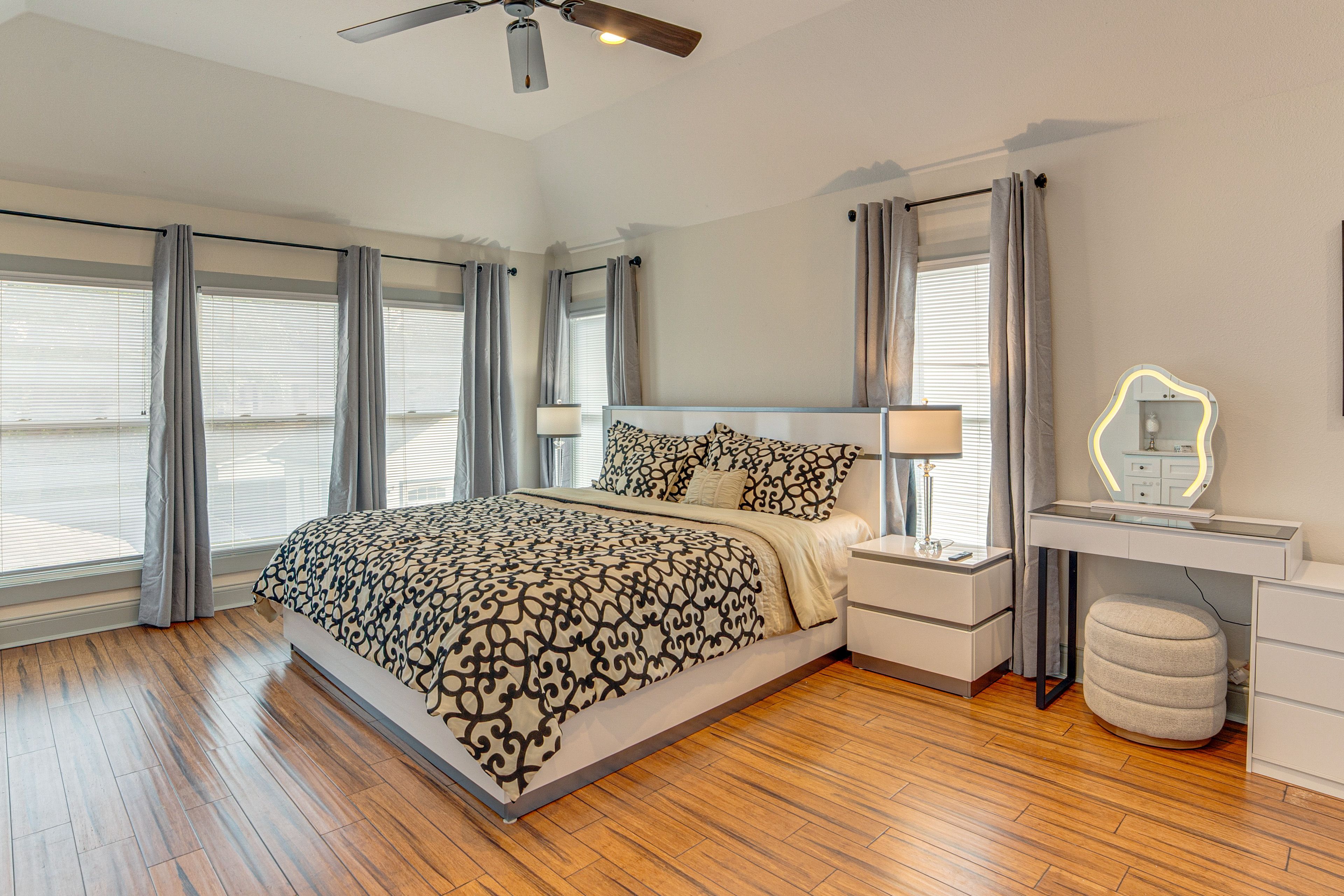 Bedroom 1 | King Bed | Queen Sleeper Sofa | 2nd Floor