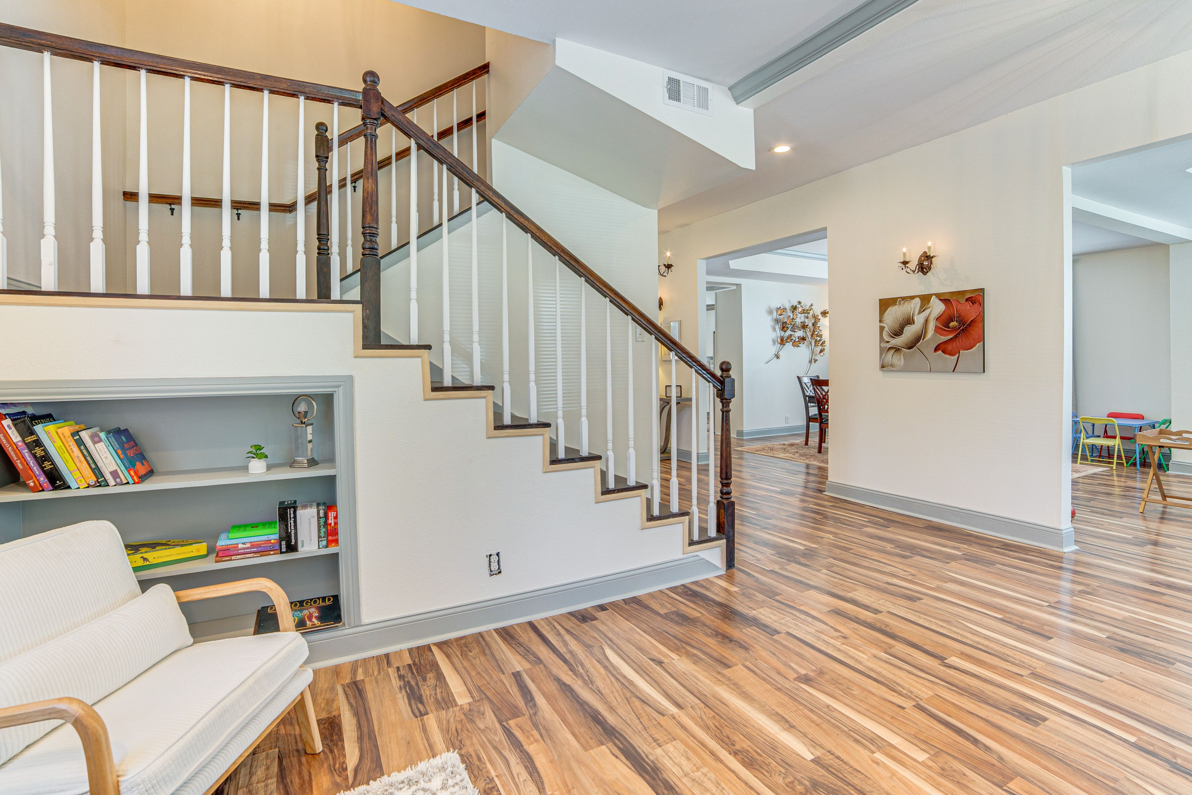 Stairs to Access 2nd Floor