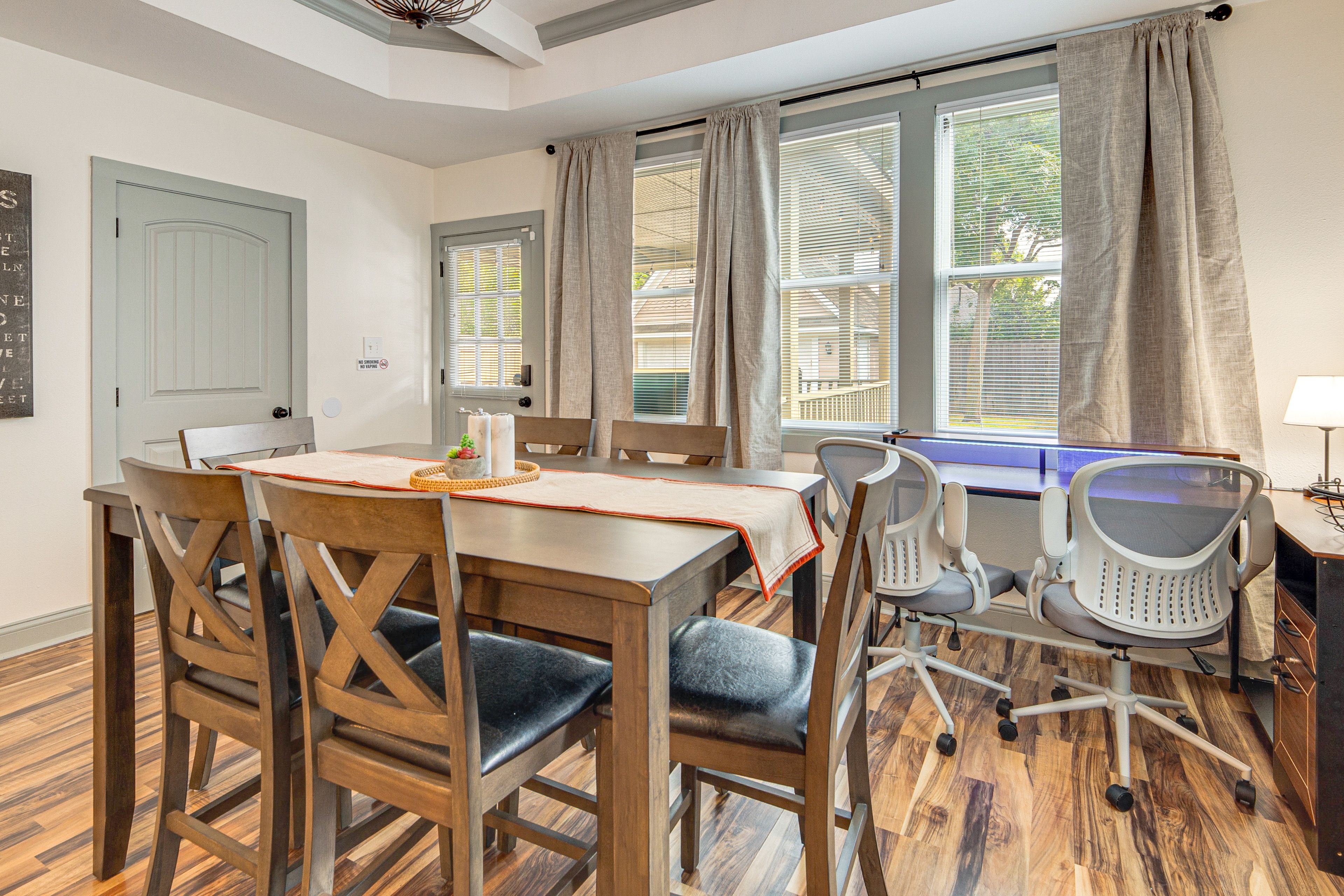 Dining Area & Workspace | 1st Floor