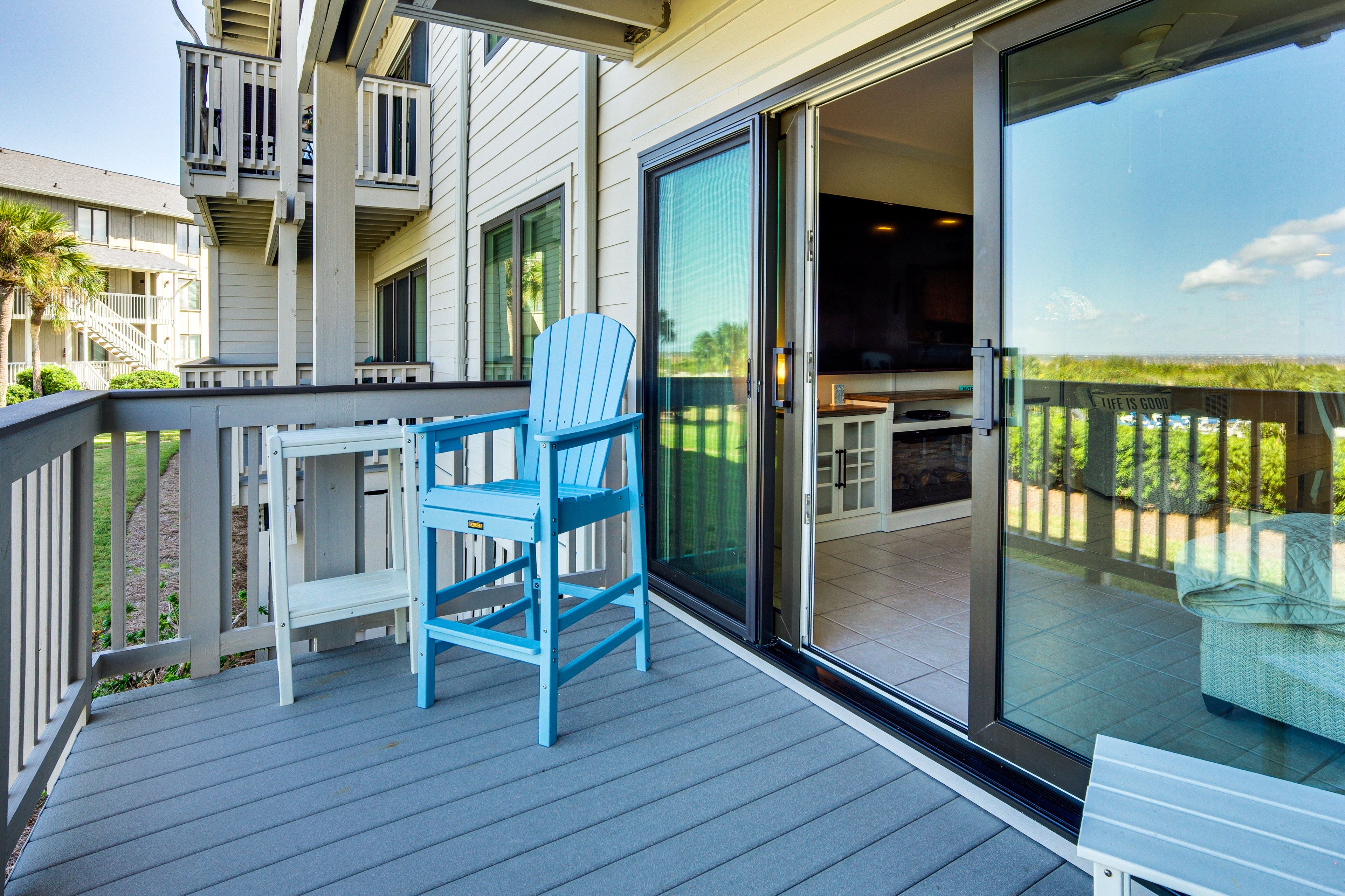 Private Balcony | Single-Story Unit | 1st-Floor Condo