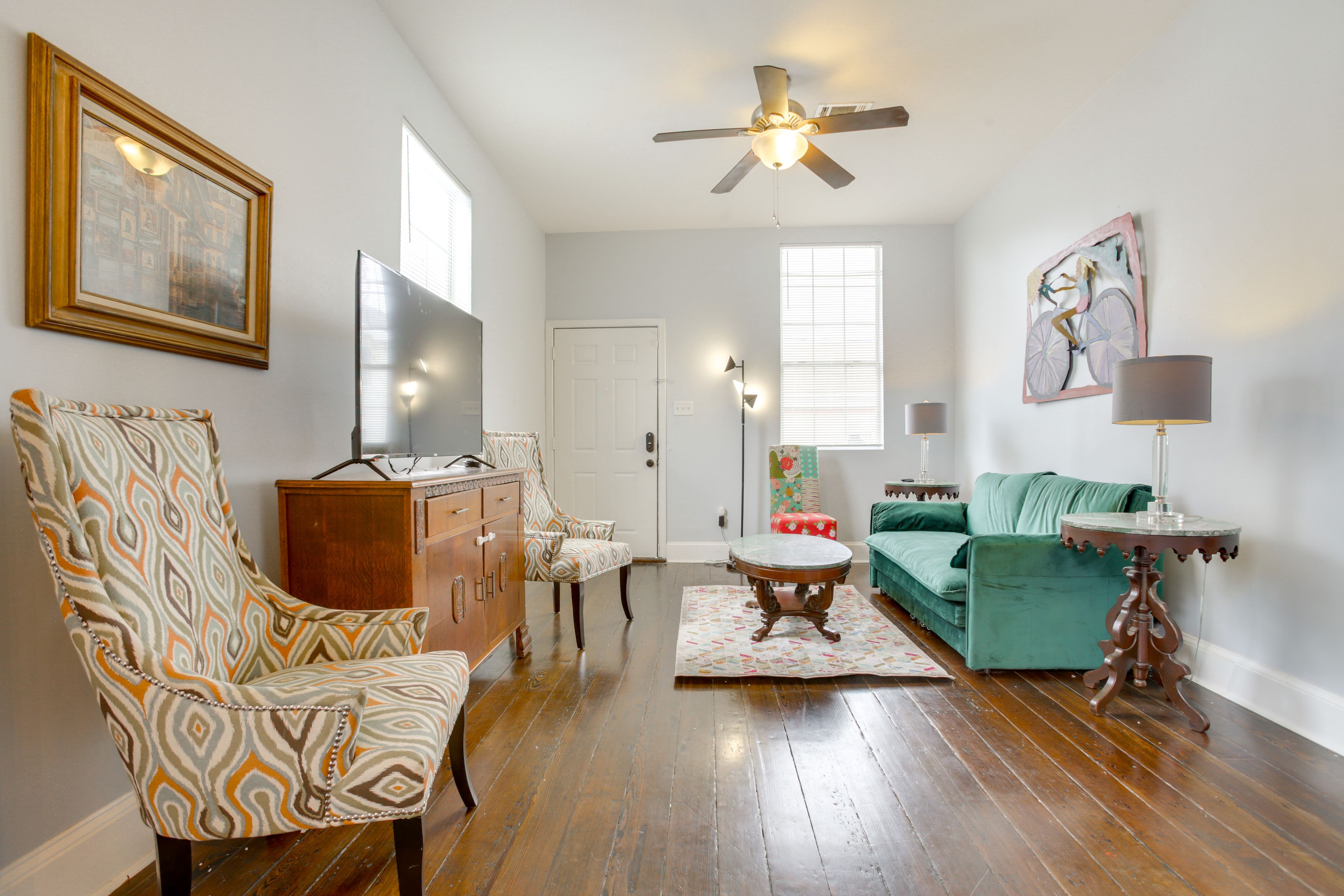 New Orleans Vacation Rental | 4BR | 2.5BA | 1,400 Sq Ft | 5 Steps Required