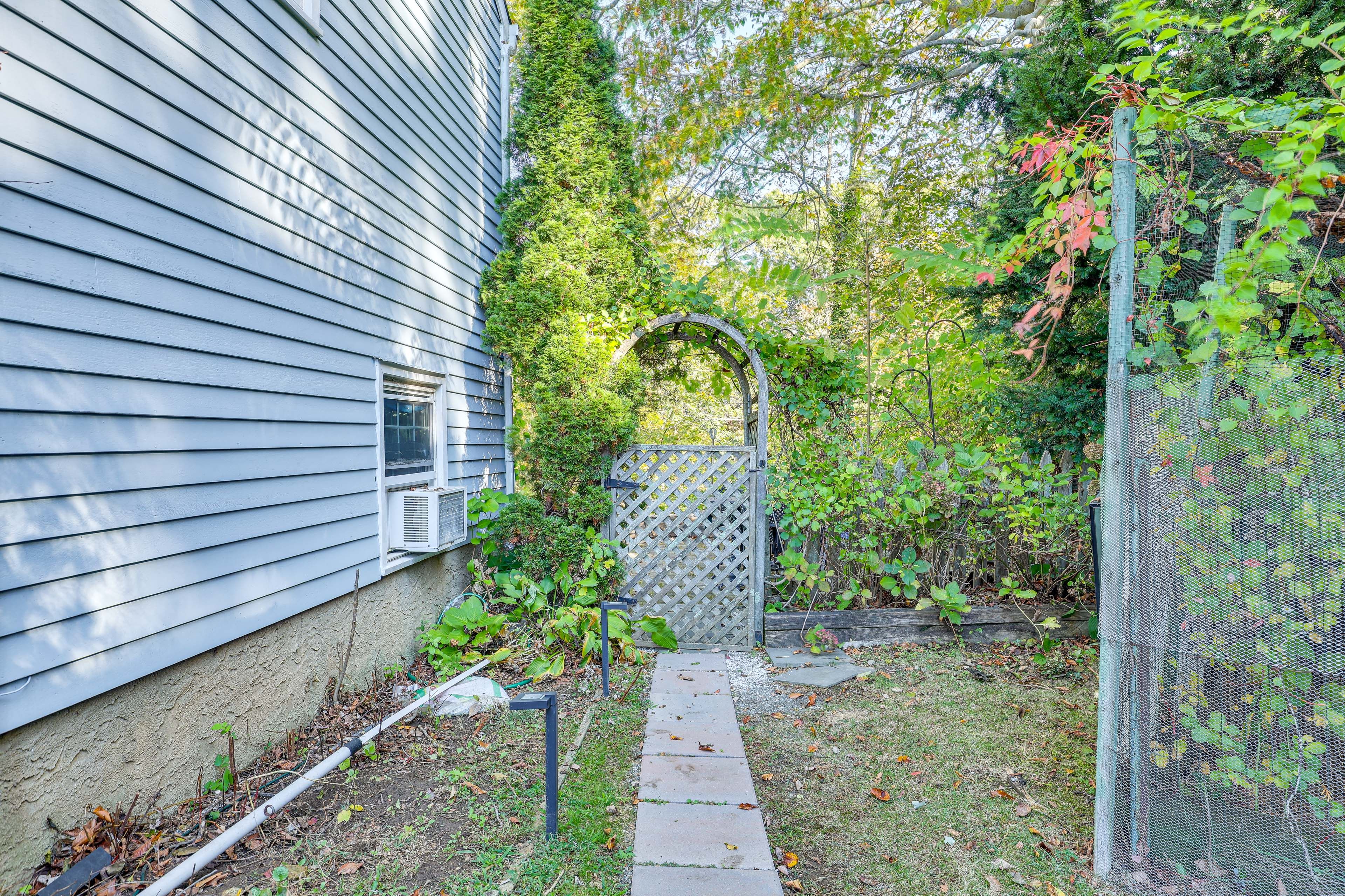 Walkway to Apartment